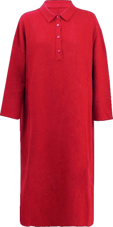 KAMILAN New Wool Dress For Autumn And Winter 2025