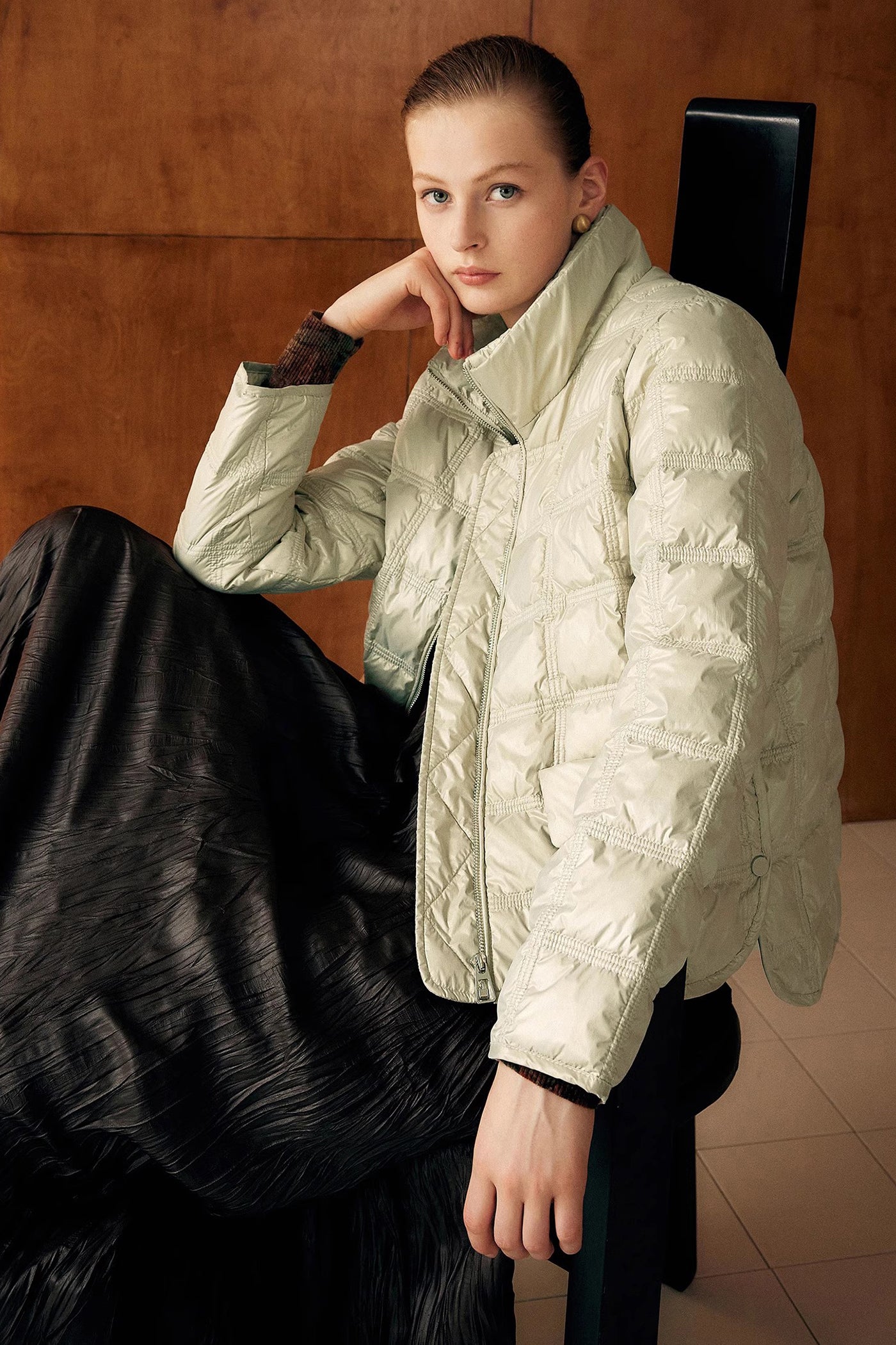 KAMILAN Premium Lightweight Down Jacket Fall/Winter Collection Elegant Fashion Outerwear
