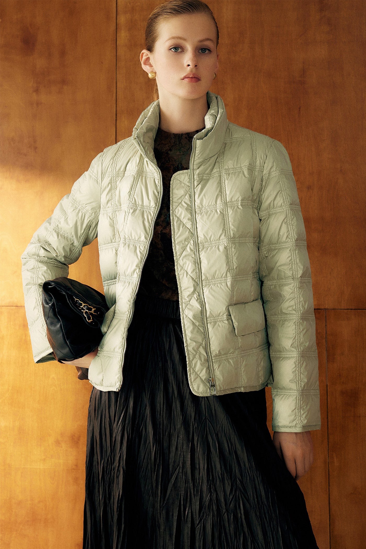 KAMILAN Premium Lightweight Down Jacket Fall/Winter Collection Elegant Fashion Outerwear