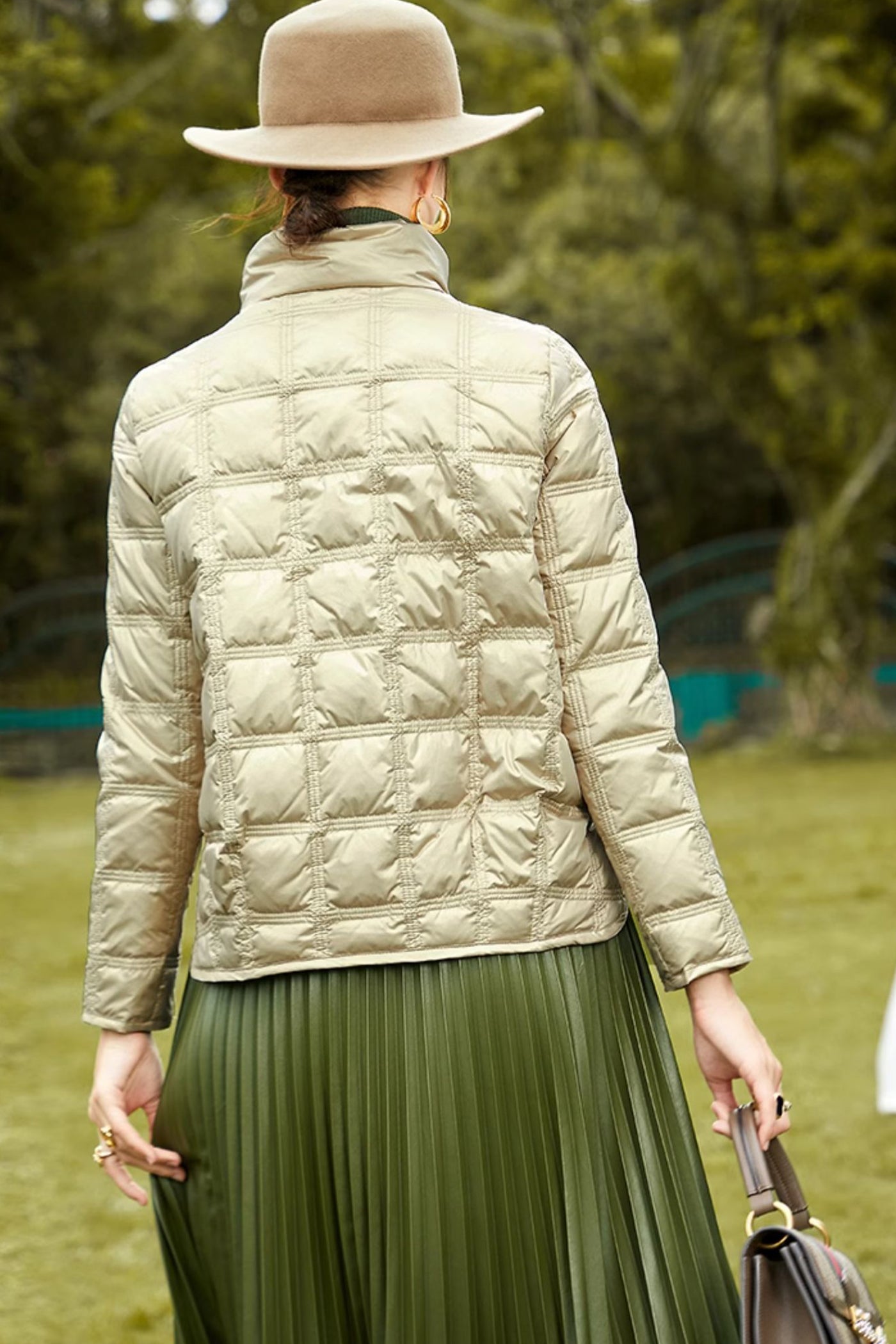 KAMILAN Premium Lightweight Down Jacket Fall/Winter Collection Elegant Fashion Outerwear