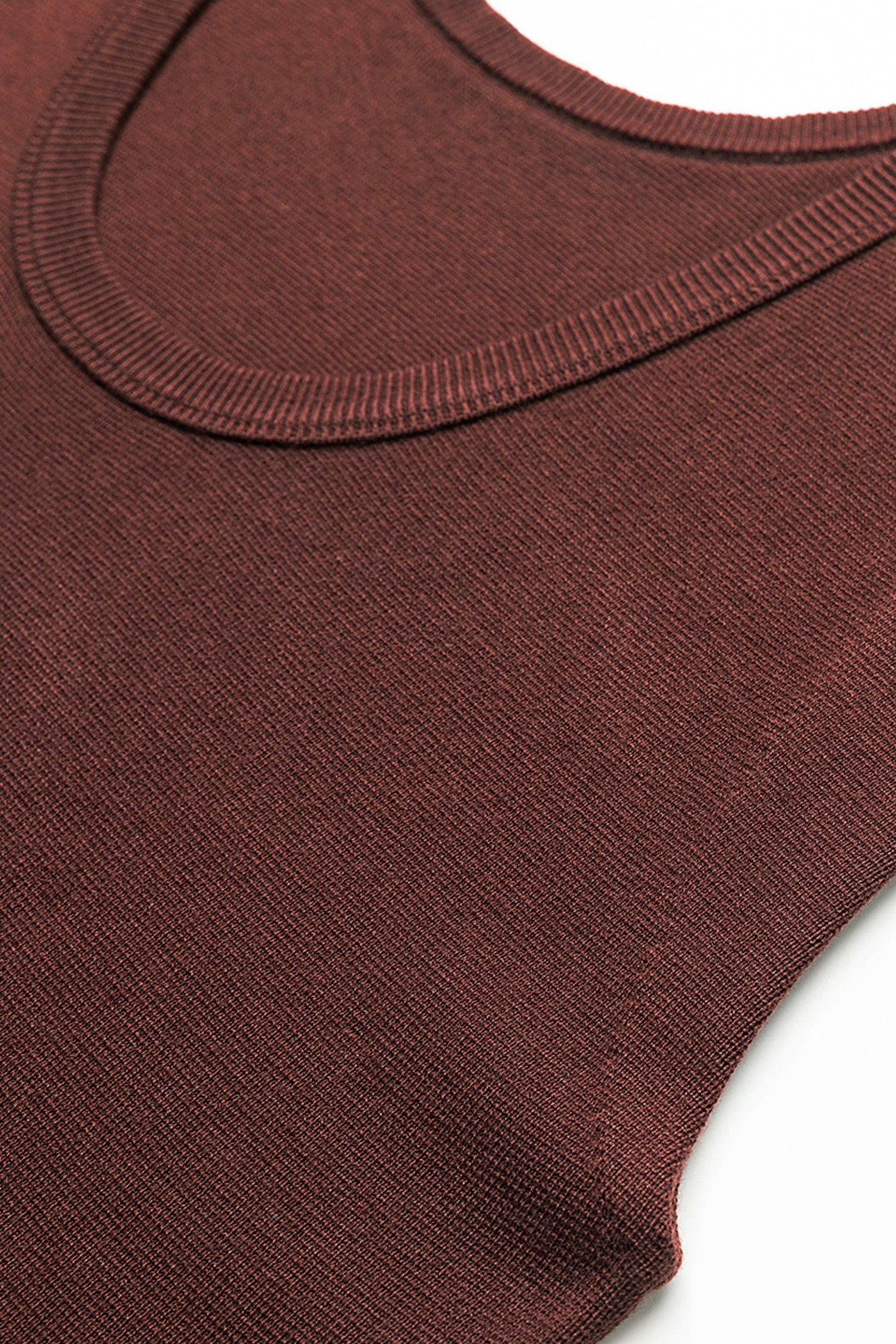 KAMILAN French-Inspired Chic Knit Vest for Women – 2025 Autumn Collection, Short Sleeve Knit Top