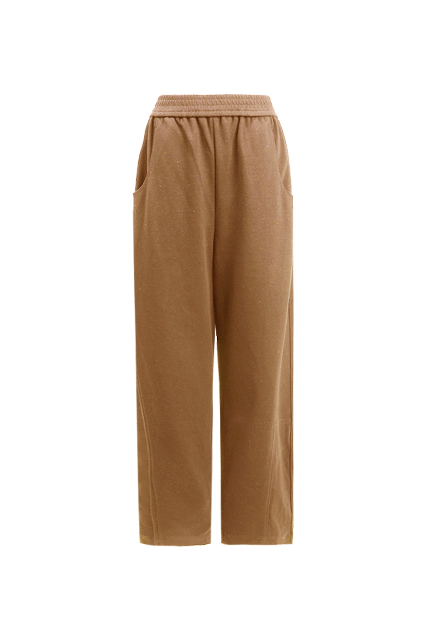 KAMILAN casual pants women's autumn new high waist straight wide-leg pants