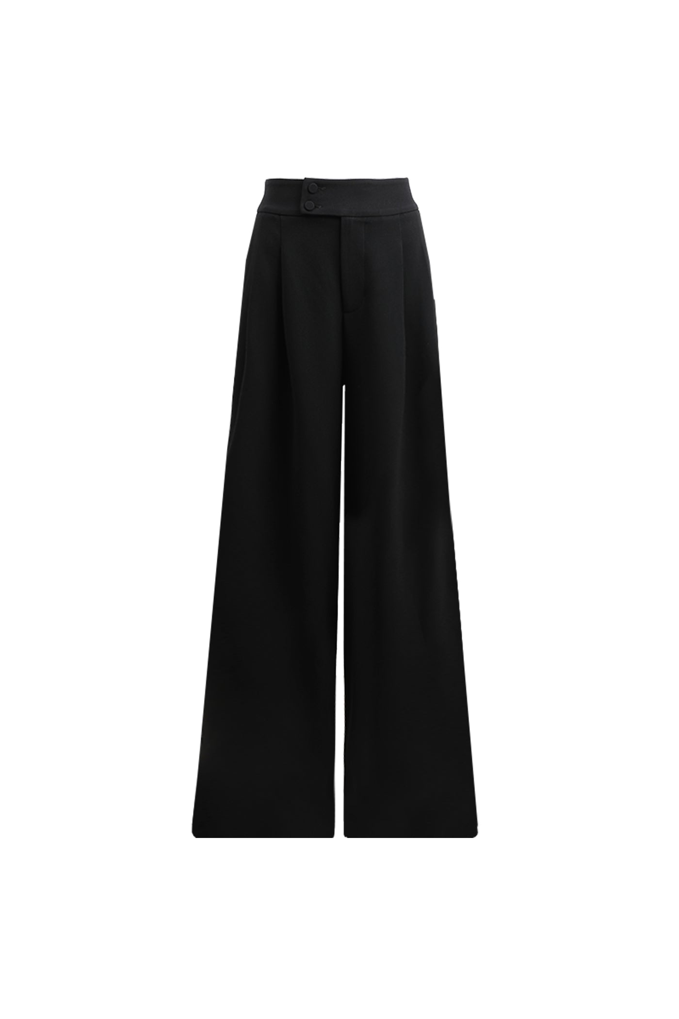 KAMILAN High-Waisted Wide-Leg Trousers