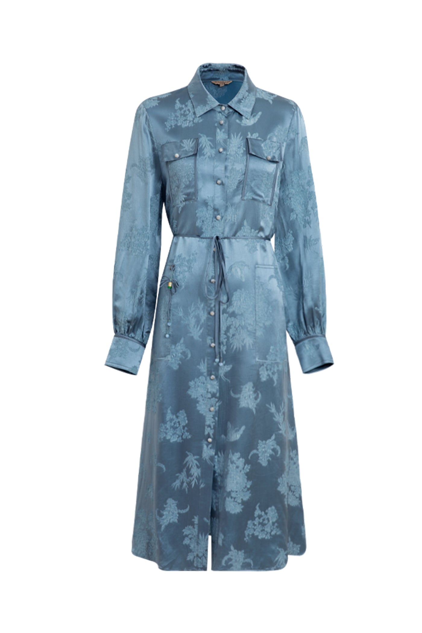 KAMILAN Jacquard Shirt Dress