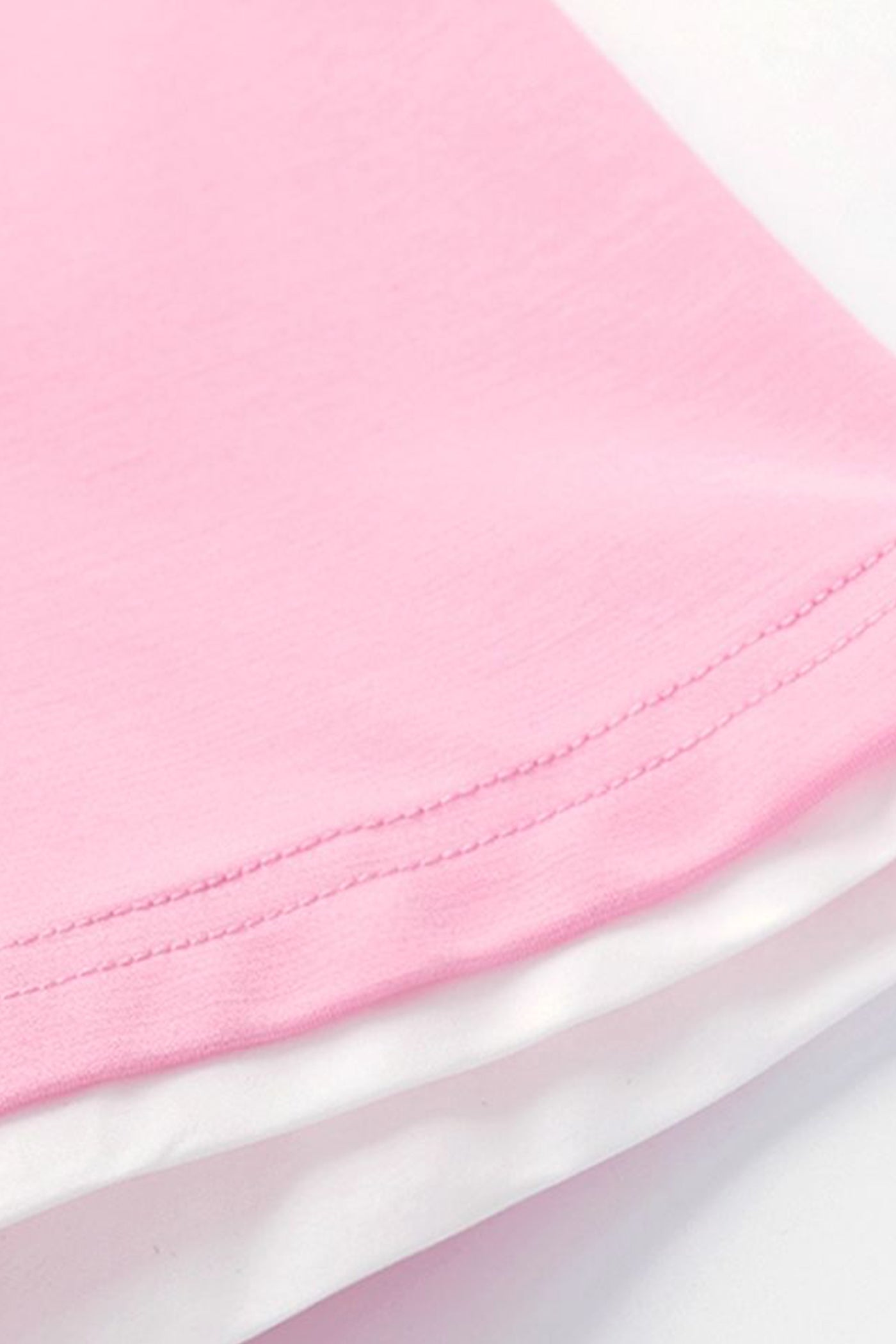 KAMILAN Pink Polo Tee with Crystal Embellished Emblem