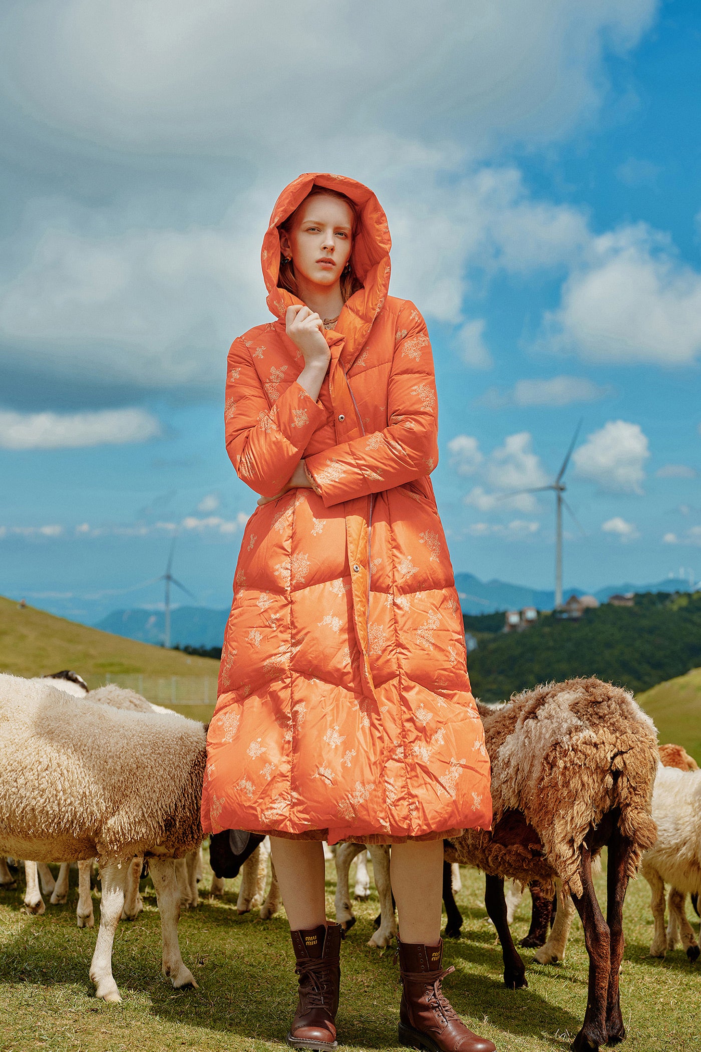 Kamilan Quilted Down Coat