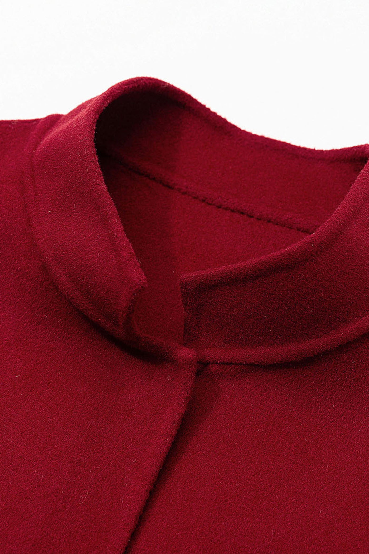 KAMILAN Women's Wool Coat – 2025 Autumn New Mid-Length Double-Faced Wool Overcoat