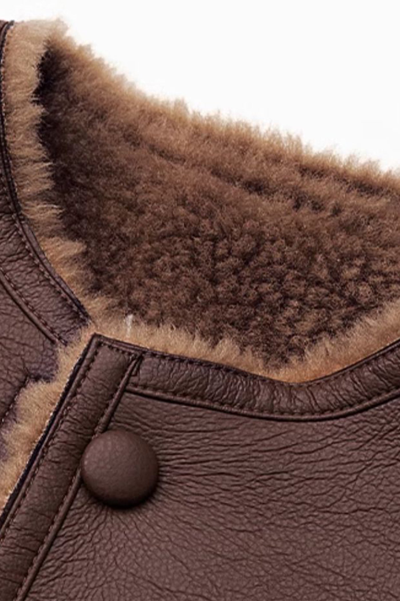 KAMILAN Women's Shearling Short Coat – 2025 Winter New Faux Fur Warm Jacket
