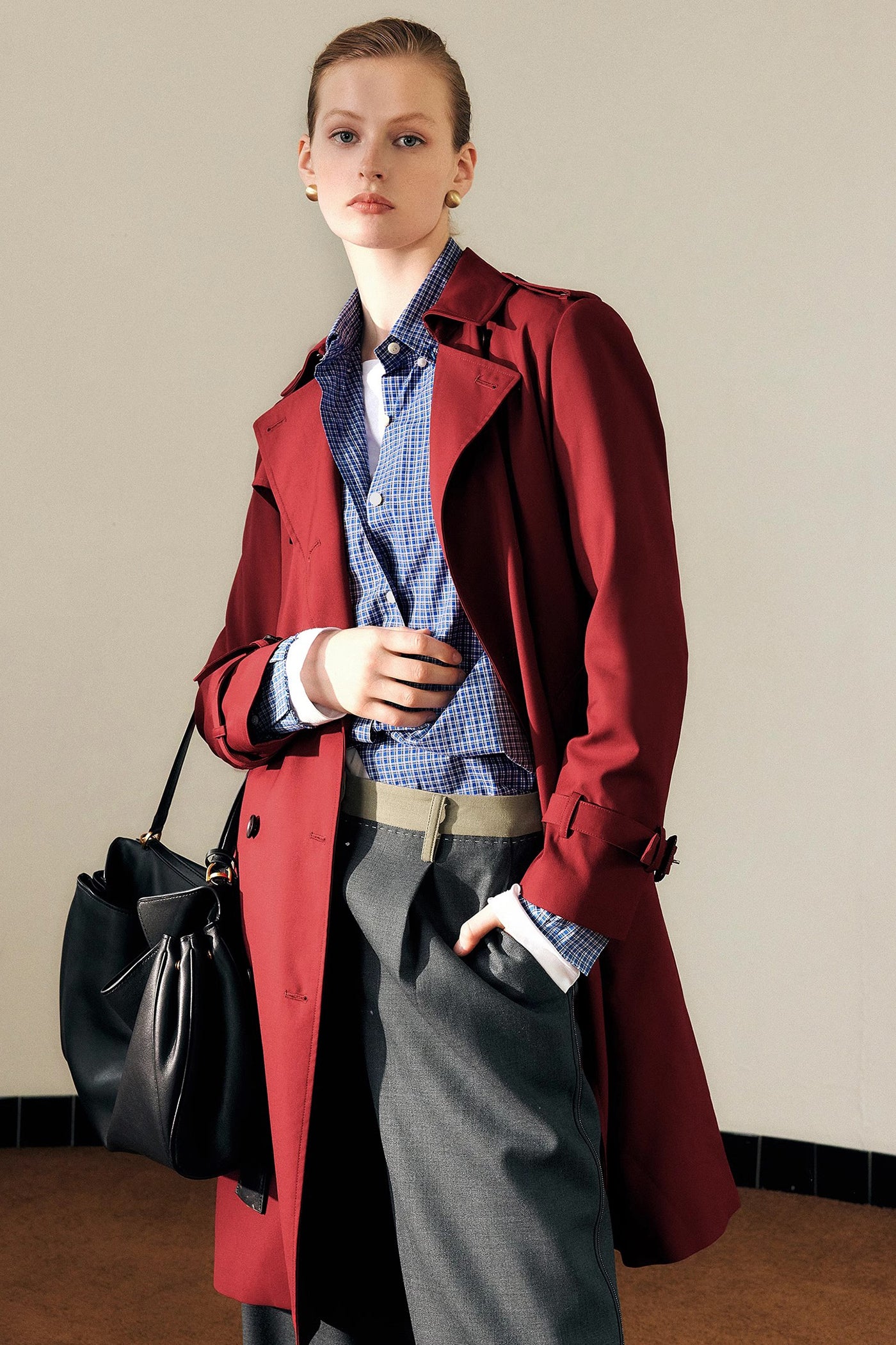 KAMILAN high-quality temperament casual windbreaker women's autumn 2025 new loose long-sleeved coat