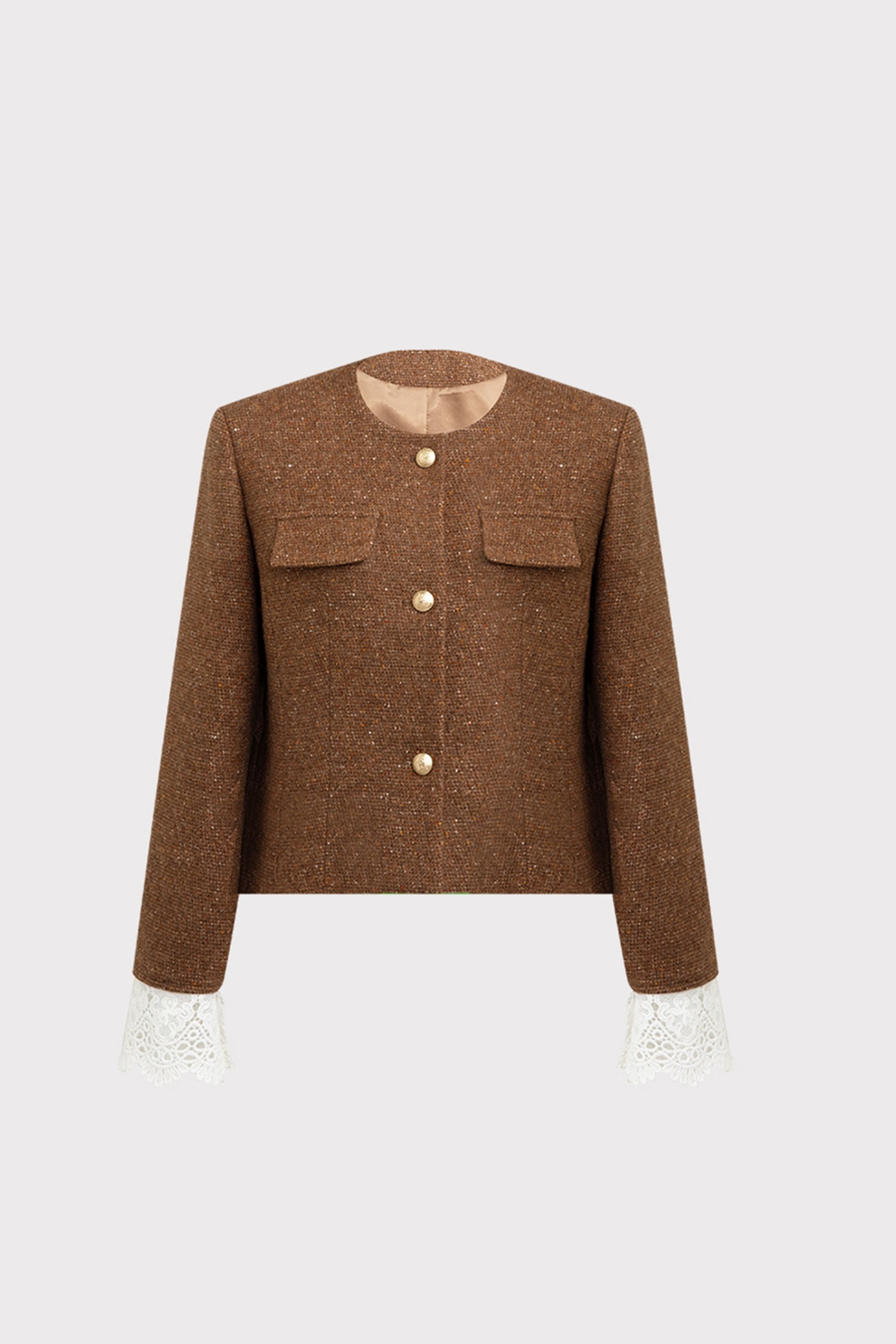 KAMILAN French temperament commuter woolen coat women's autumn new fashion coat top