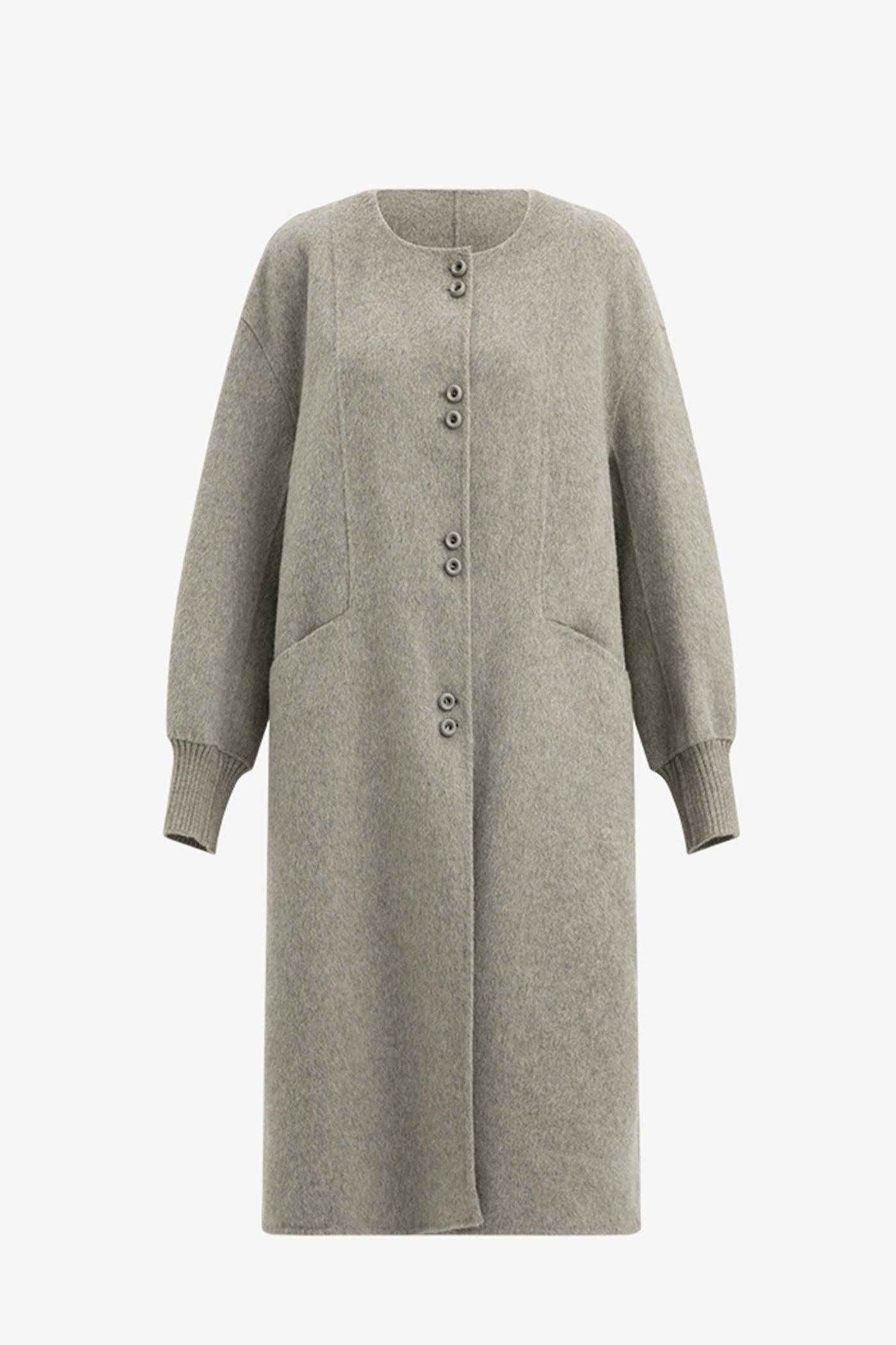 KAMILAN wool coat long suit women's 2025 autumn and winter new coat+down jacket