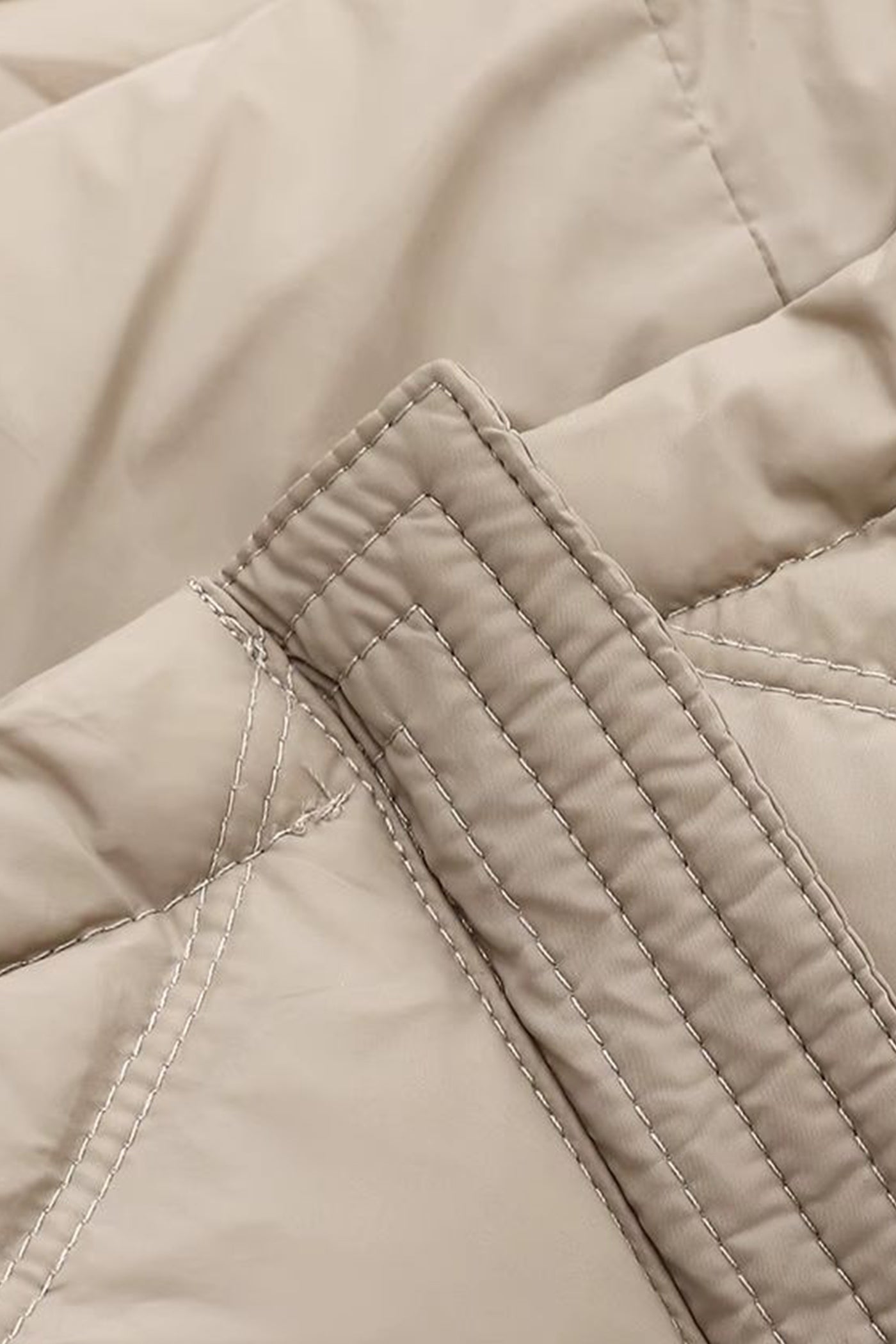 KAMILAN wool coat long suit women's 2025 autumn and winter new coat+down jacket