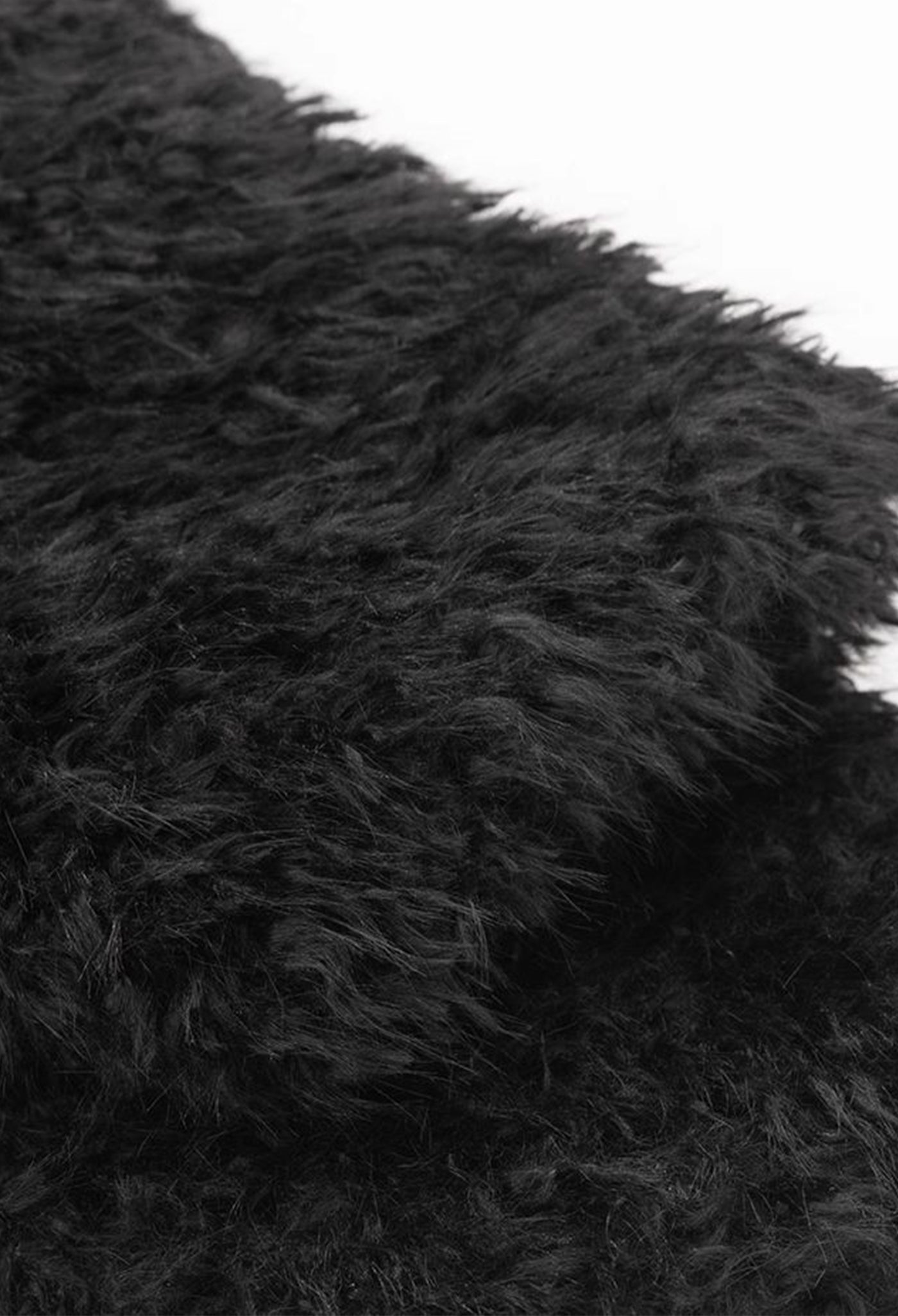 KAMILAN short Faux Fur Coat women's winter new filling white duck down environmental protection fur.