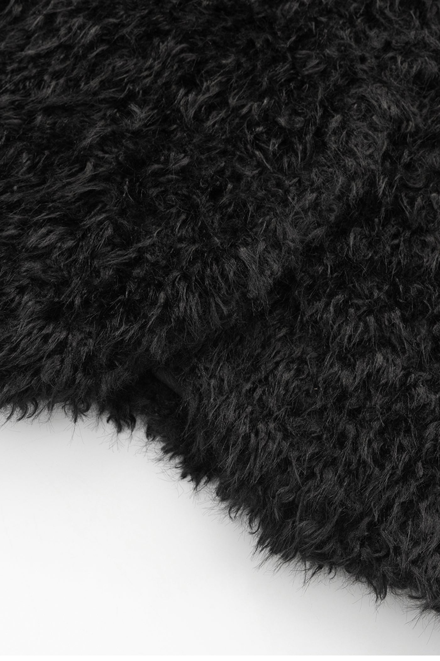 KAMILAN short Faux Fur Coat women's winter new filling white duck down environmental protection fur.