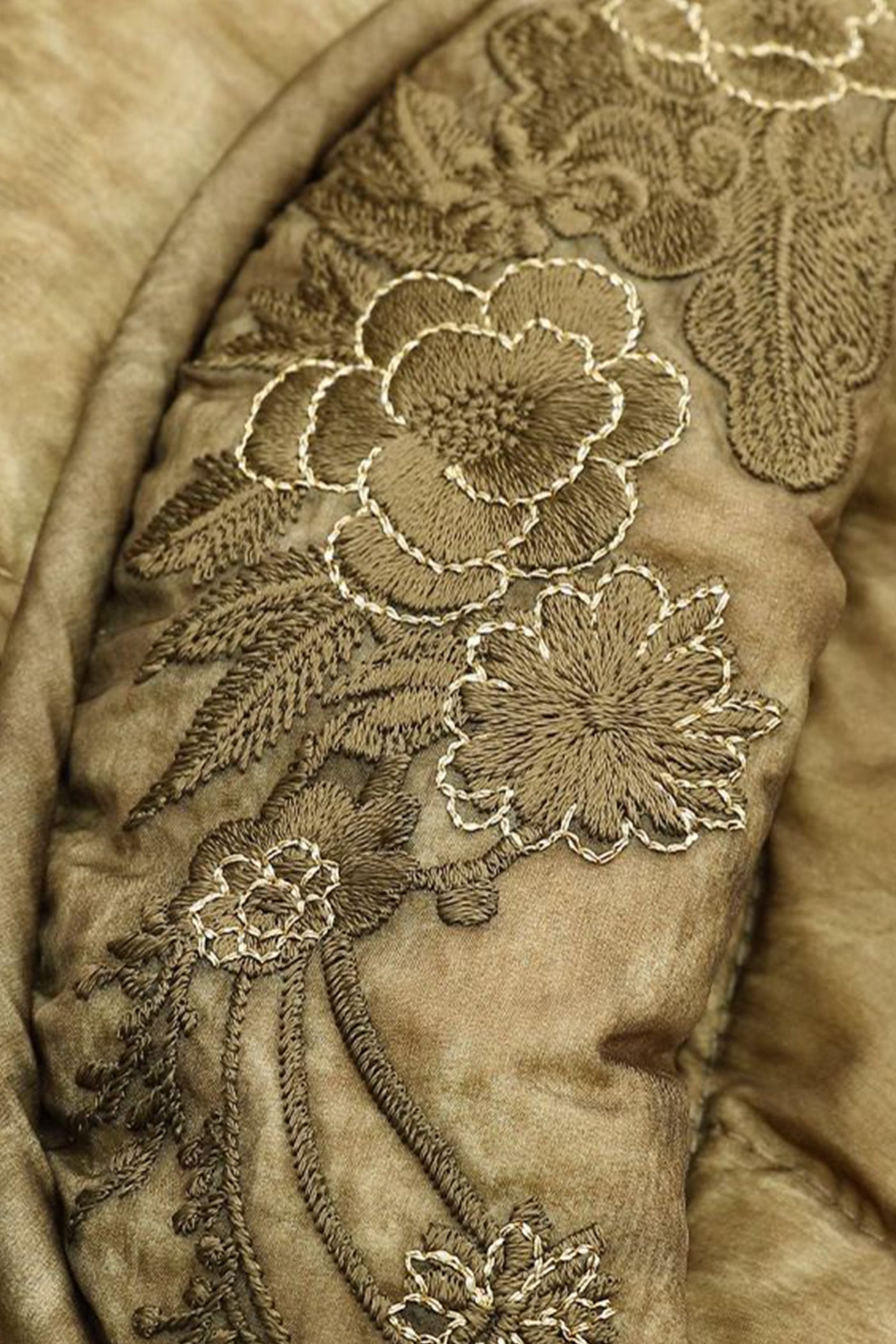 KAMILAN White Goose Down Jacket Female 2025 Winter New Long Embroidered Goose Down Jacket
