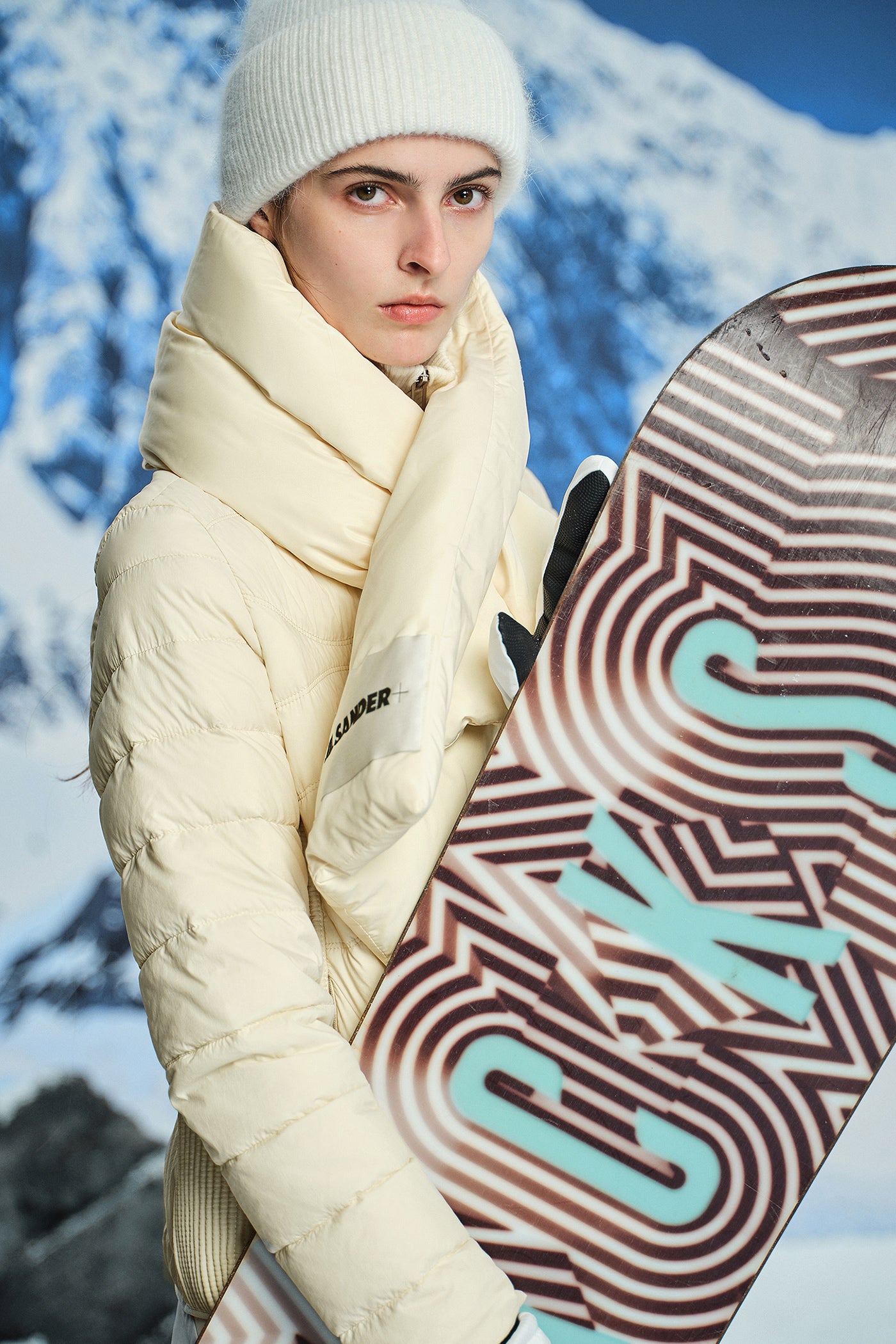 KAMILAN short white eiderdown down jacket women's winter new fashion warm down jacket