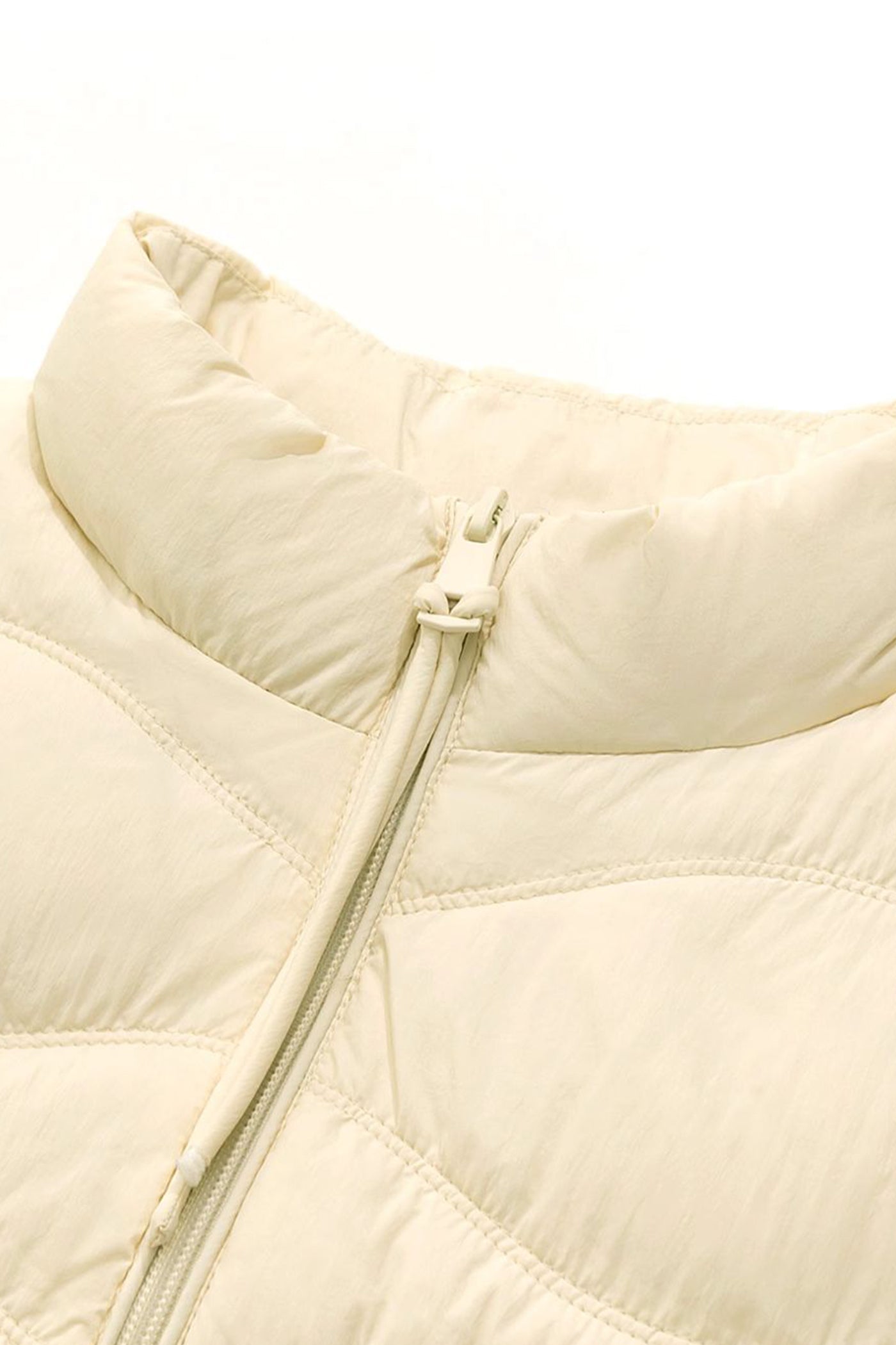 KAMILAN short white eiderdown down jacket women's winter new fashion warm down jacket