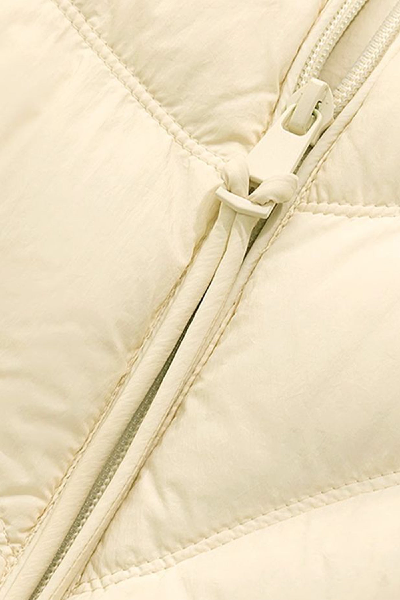 KAMILAN short white eiderdown down jacket women's winter new fashion warm down jacket