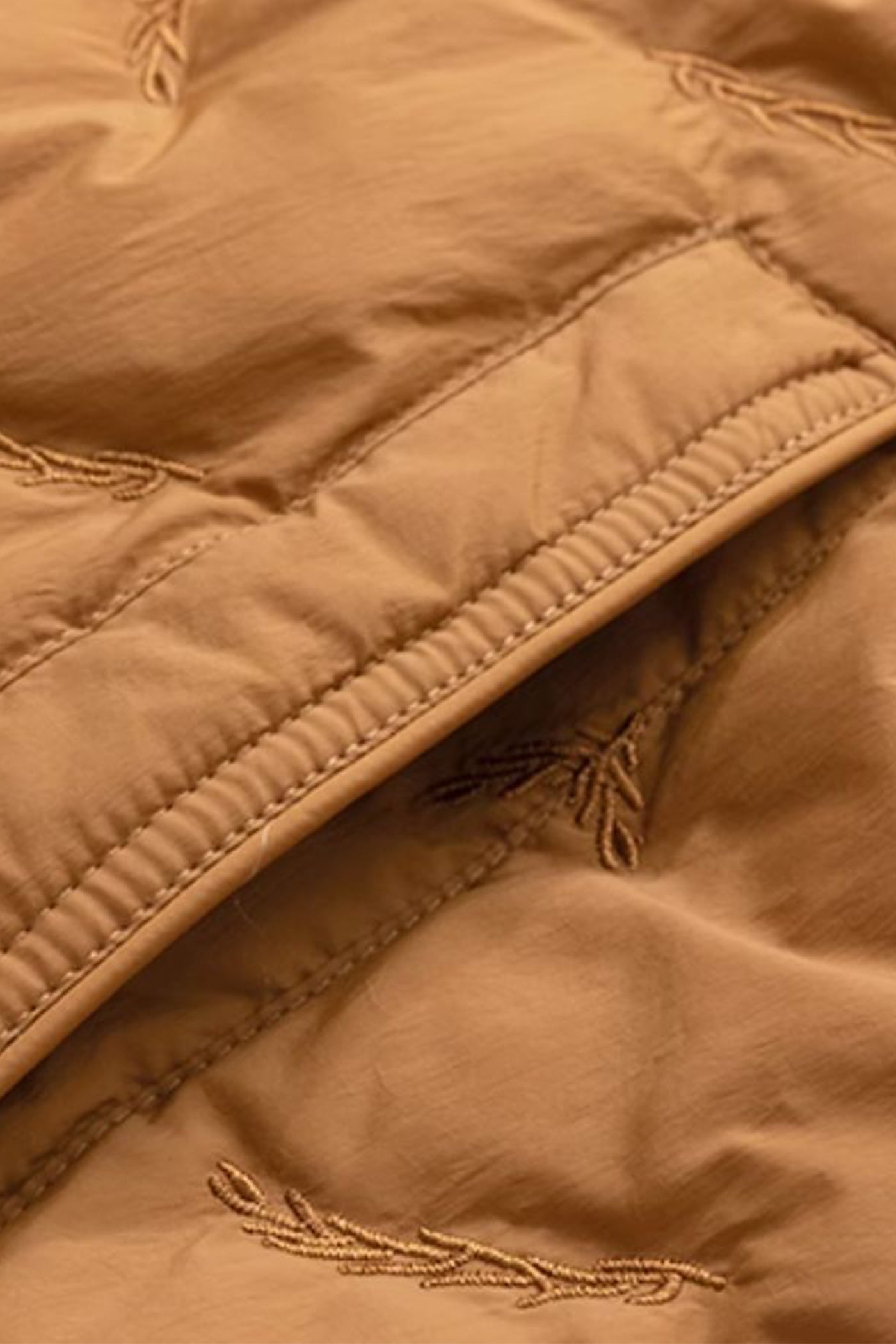 KAMILAN short embroidered down jacket female 2025 winter new warm white duck down jacket