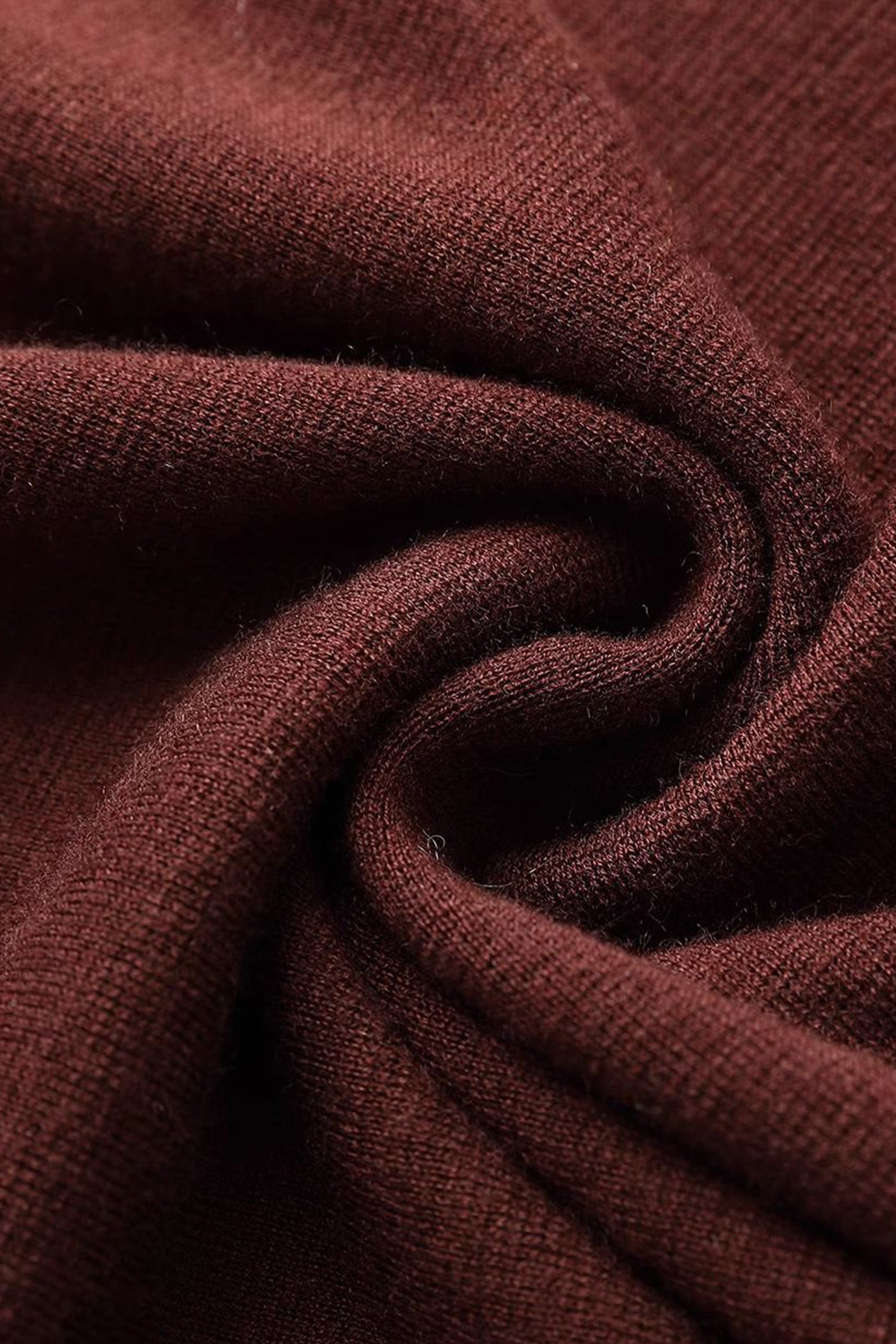 KAMILAN wool knitted dress women's autumn and winter 2025 new long sweater dress