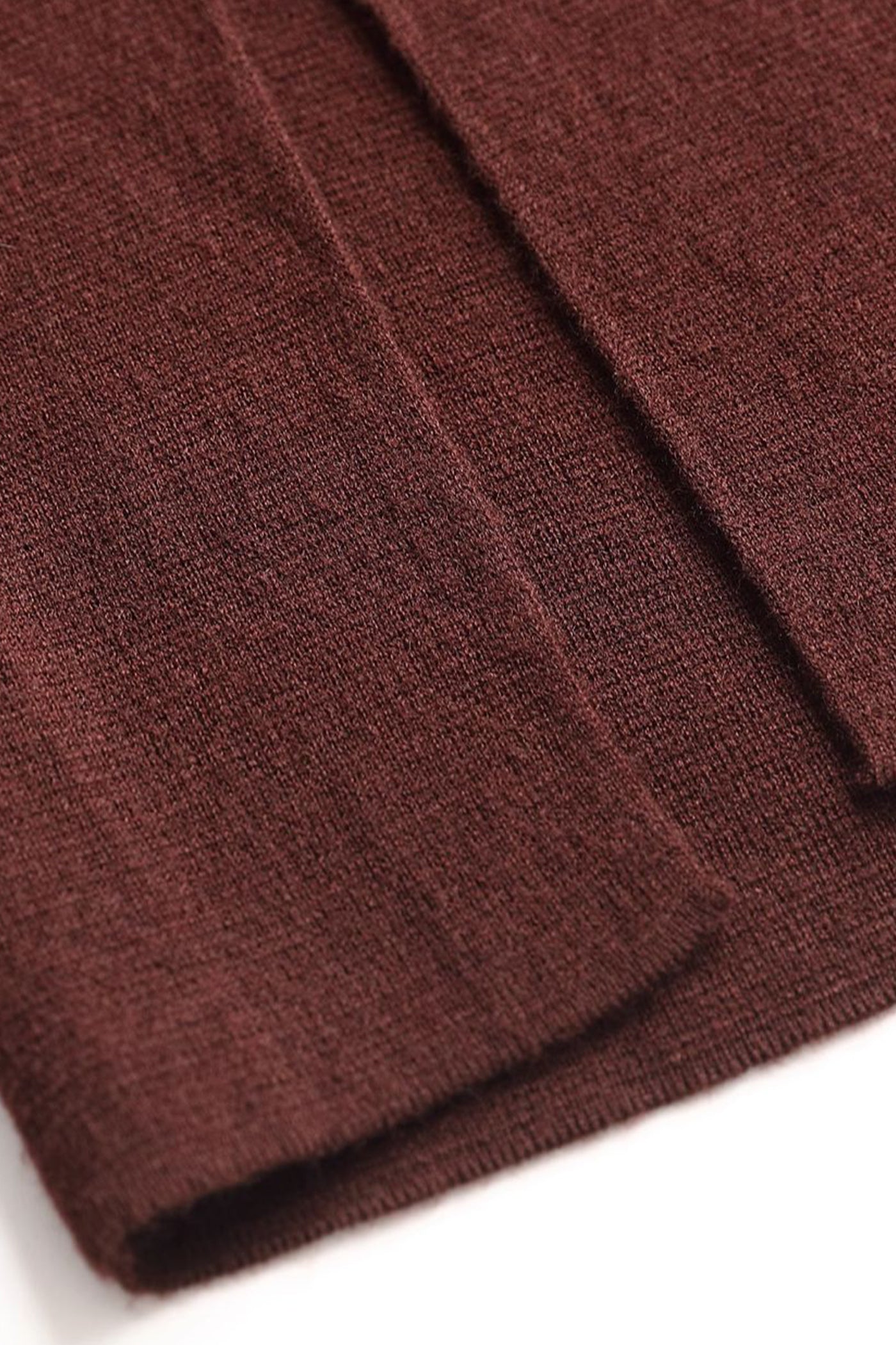 KAMILAN wool knitted dress women's autumn and winter 2025 new long sweater dress