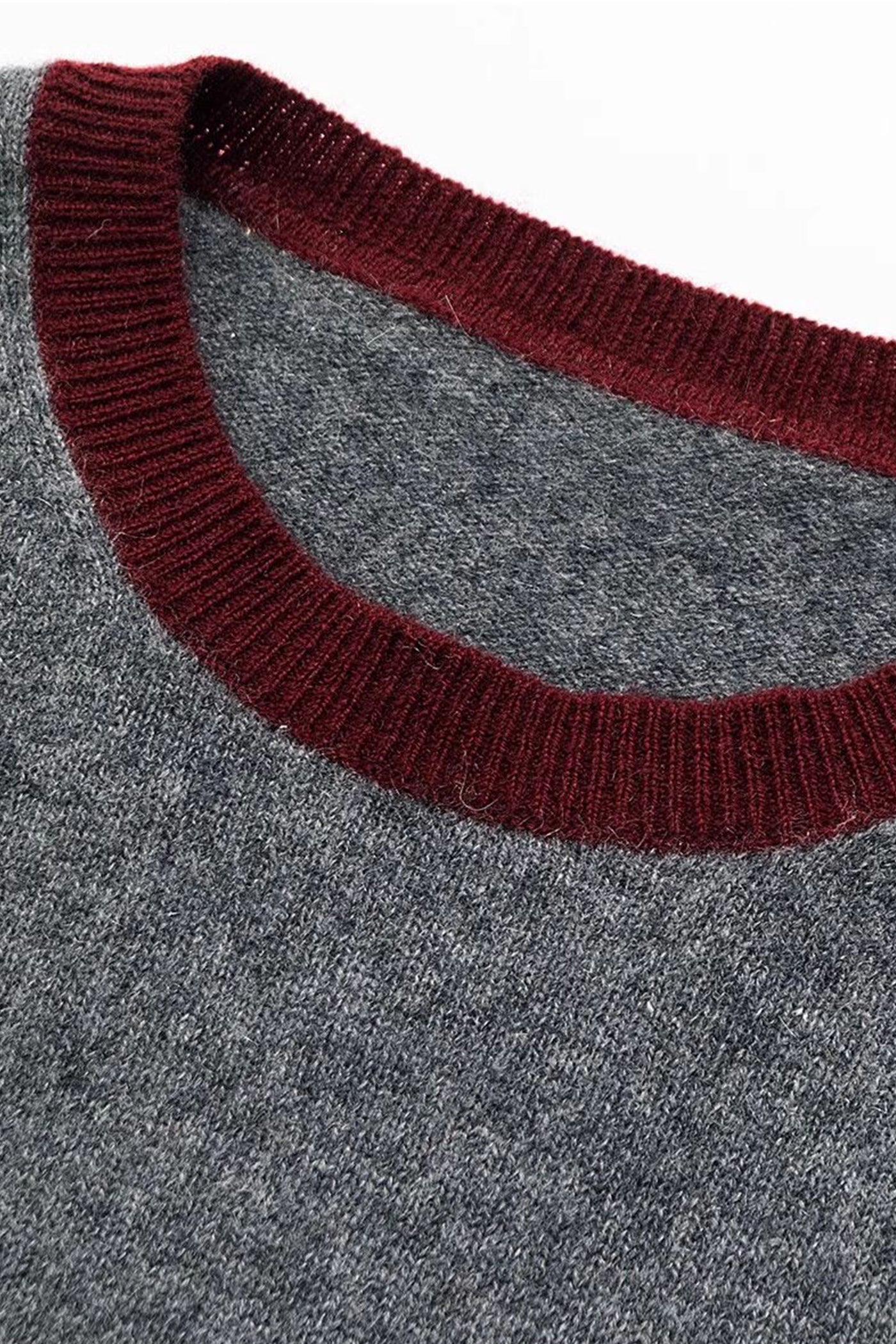 KAMILAN embroidered cashmere sweater women's autumn new style bottoming sweater