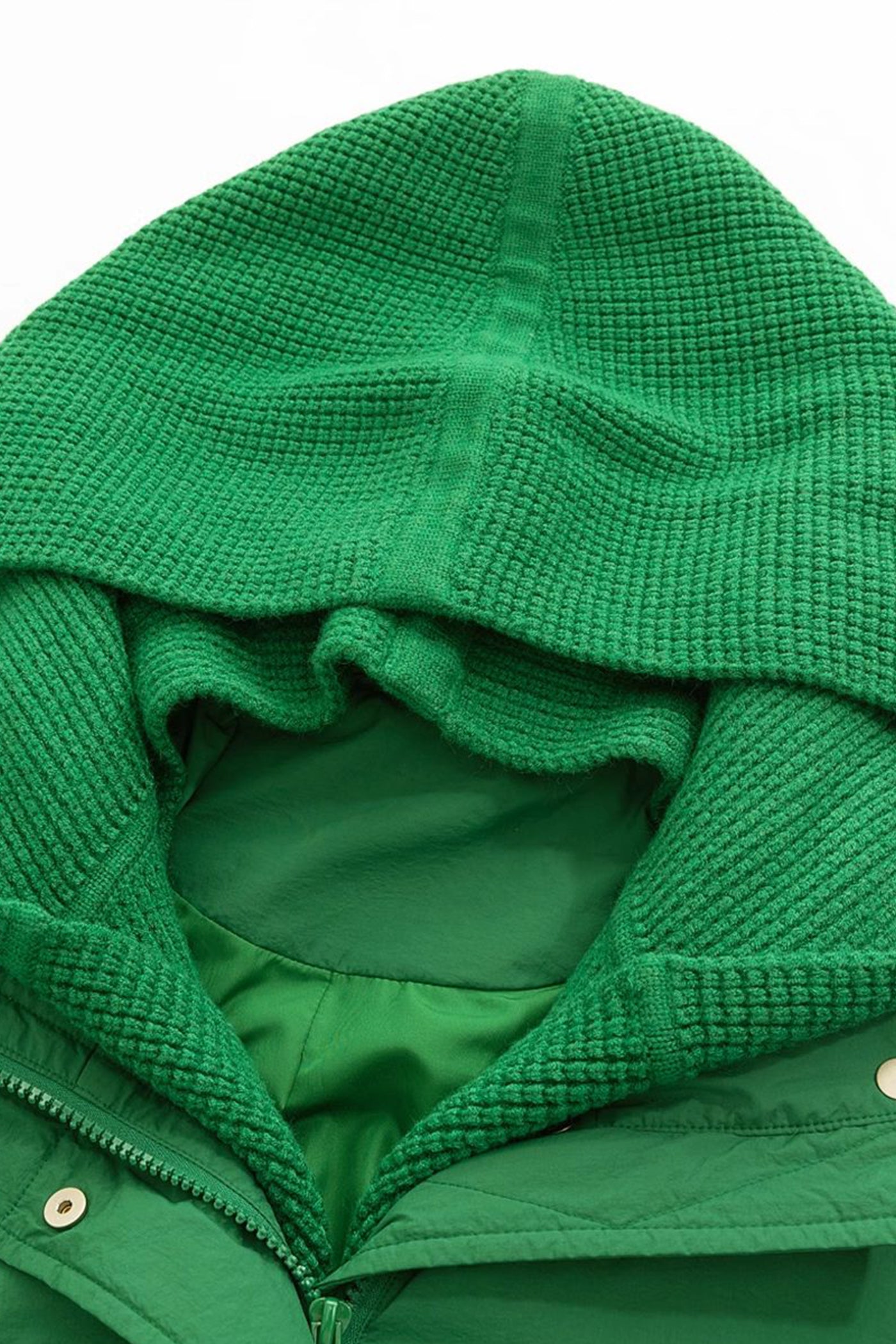 KAMILAN knitted splicing down jacket women's new style 2025 winter warm long down jacket with detachable hood. Camilan knitted splicing down jacket women's new 2024 winter warm long down jacket with detachable hood.