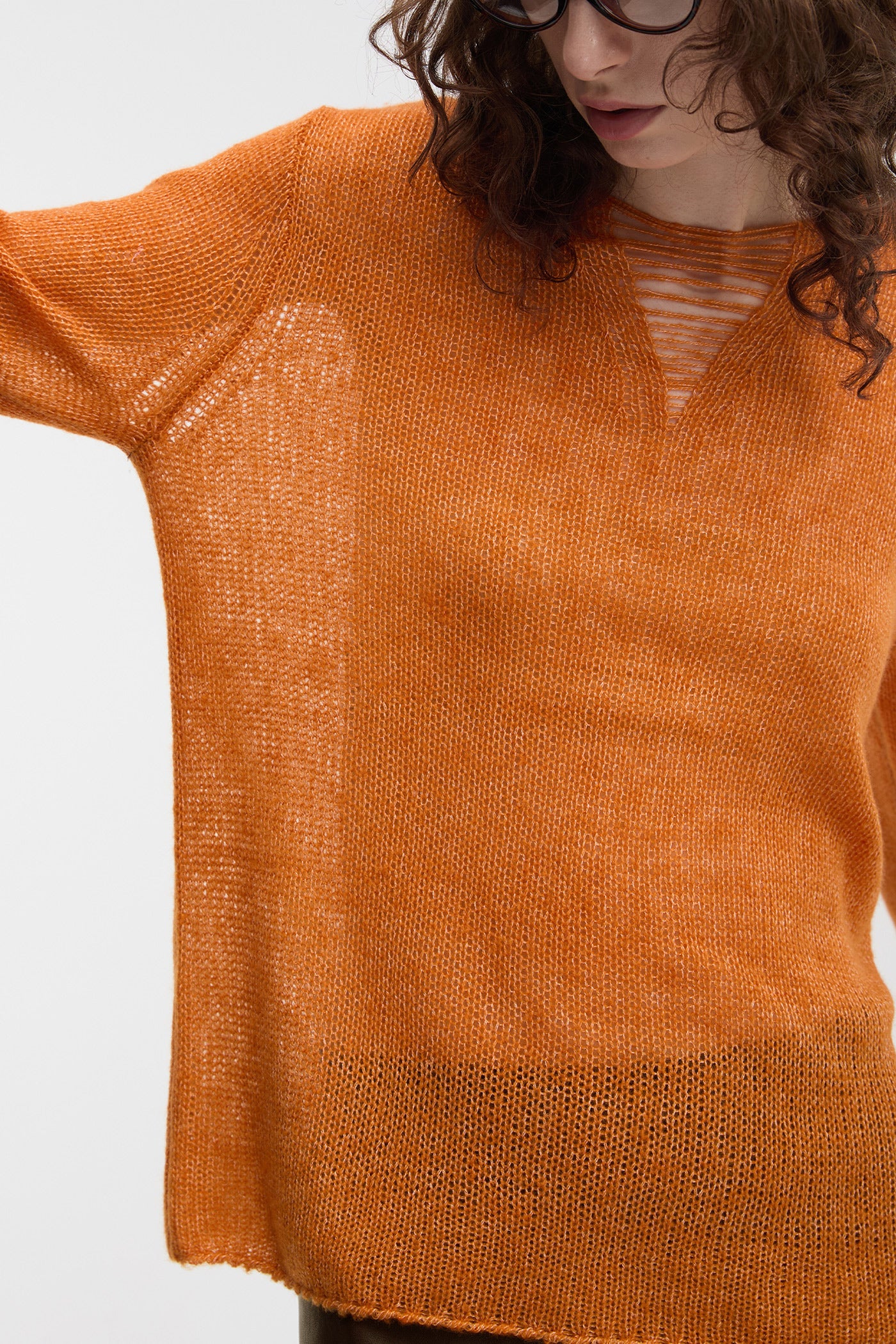 KAMILAN Women's Wool Sweater 2025 Fall – Unique Textured Knit Base Layer Top