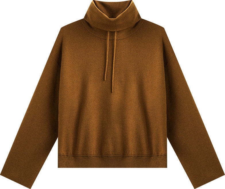 KAMILAN French Minimalist Sweatshirt Set – 2025 Autumn New Casual Top & Pants Outfit for Women