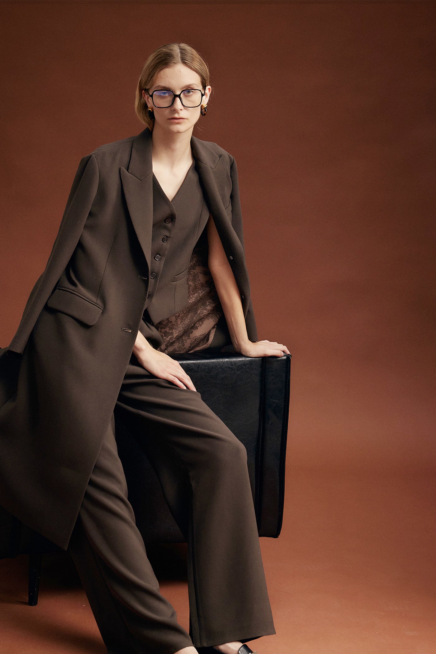 KAMILAN French luxury mini suit jacket for women