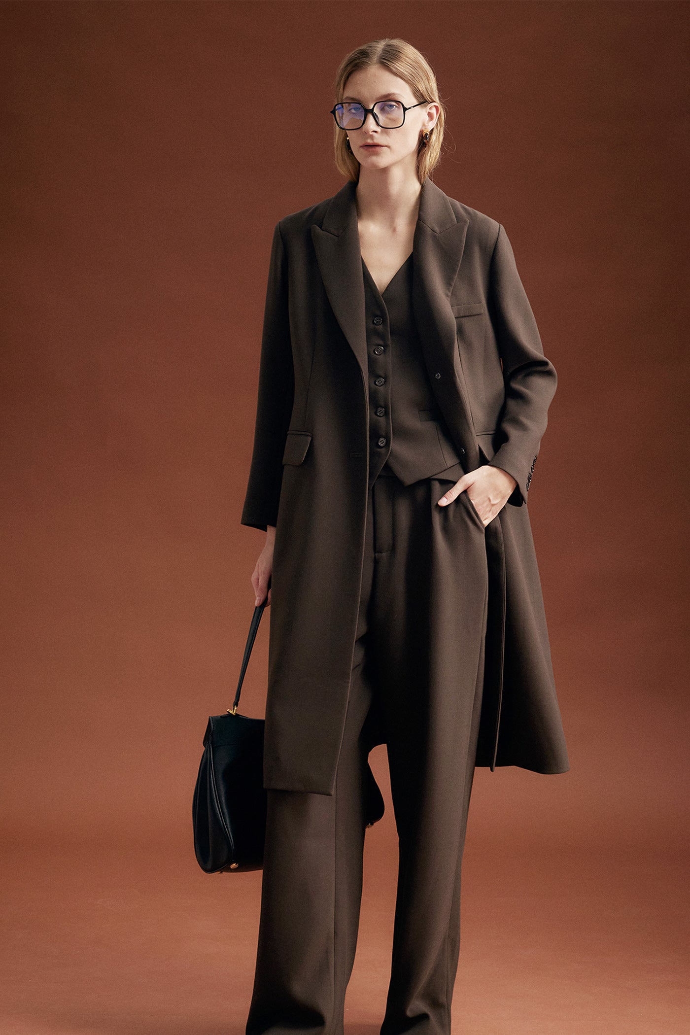 KAMILAN French luxury mini suit jacket for women