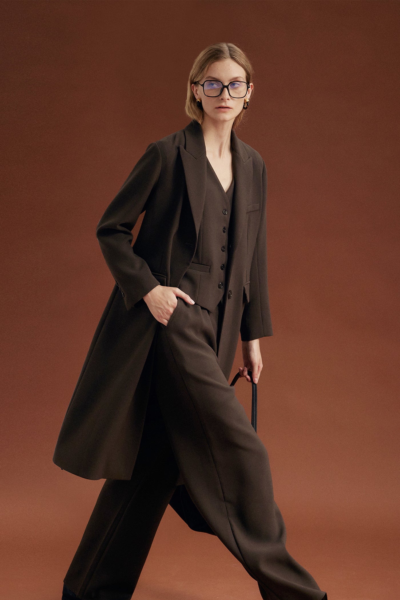 KAMILAN French luxury mini suit jacket for women