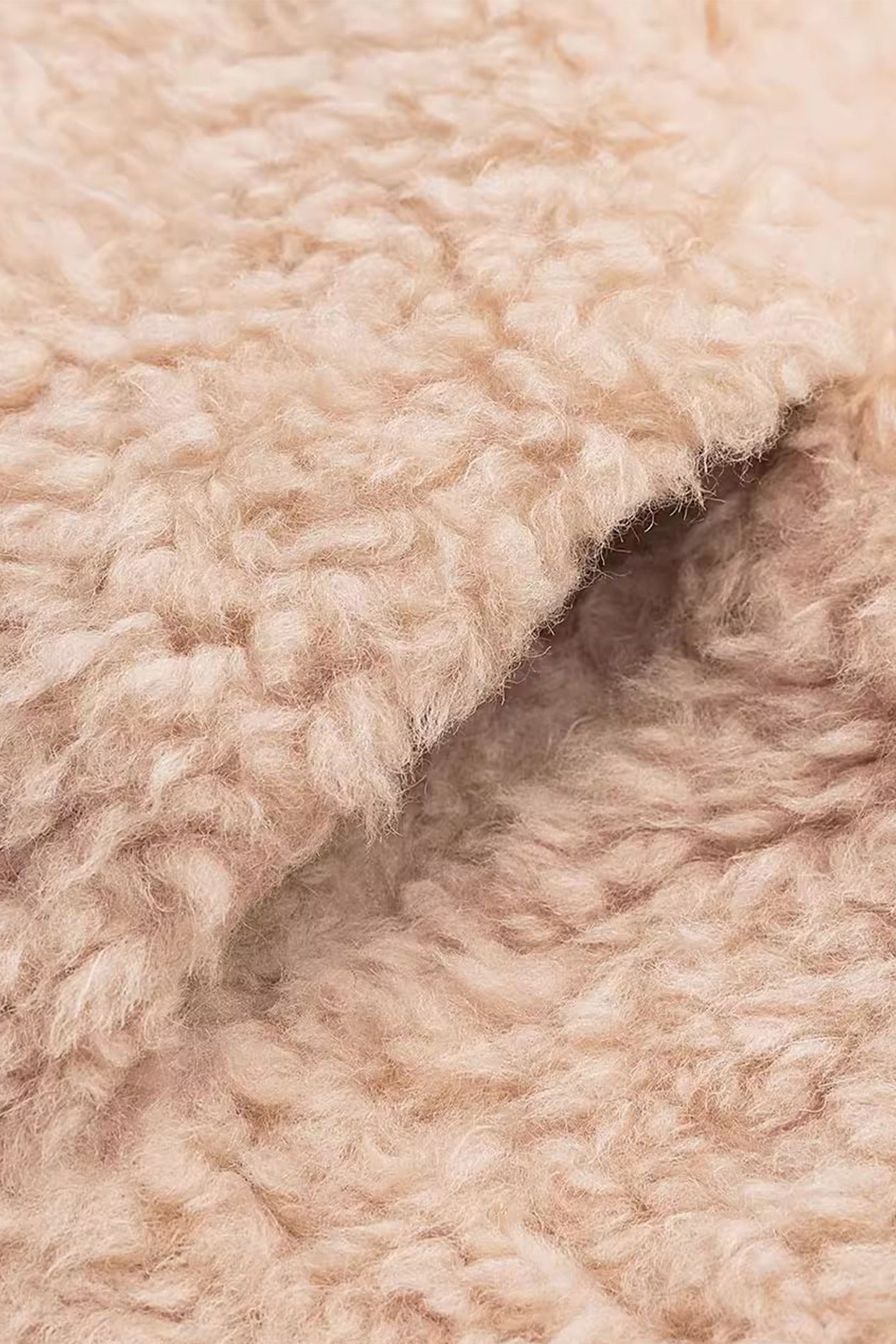 KAMILAN 25 Year Winter Sheep Shearing Warm Coat For Women