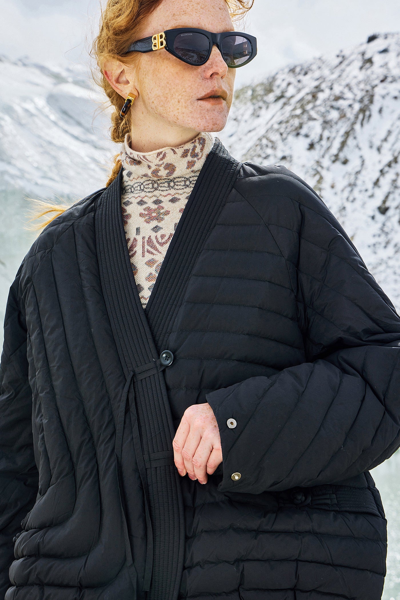KAMILAN Women's Short Down Jacket – 2025 Winter Collection, Loose Fit White Duck Down Puffer Coat