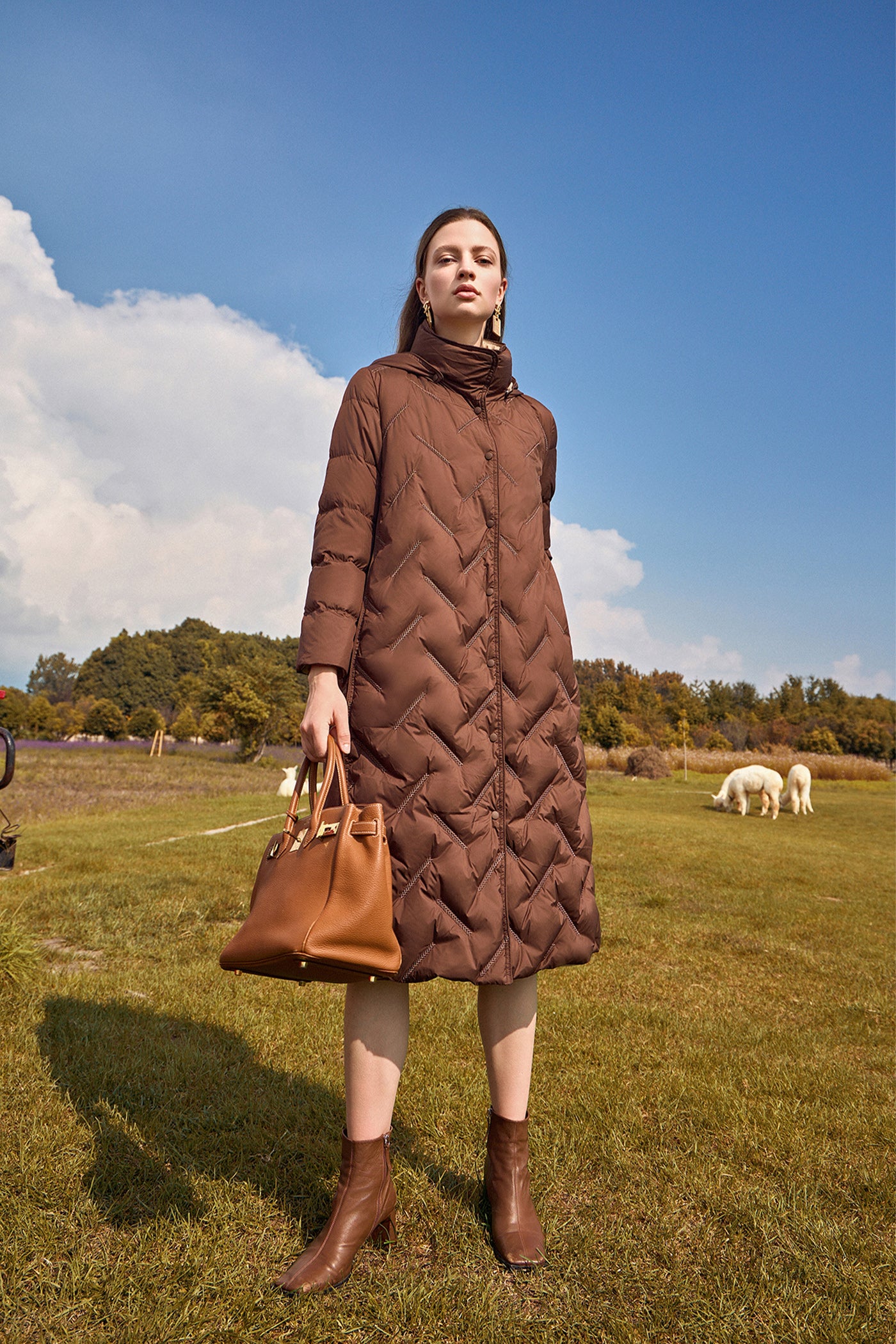 KAMILAN Premium Down Coat Autumn/Winter Collection Stylish and Elegant Warm Puffer Jacket
