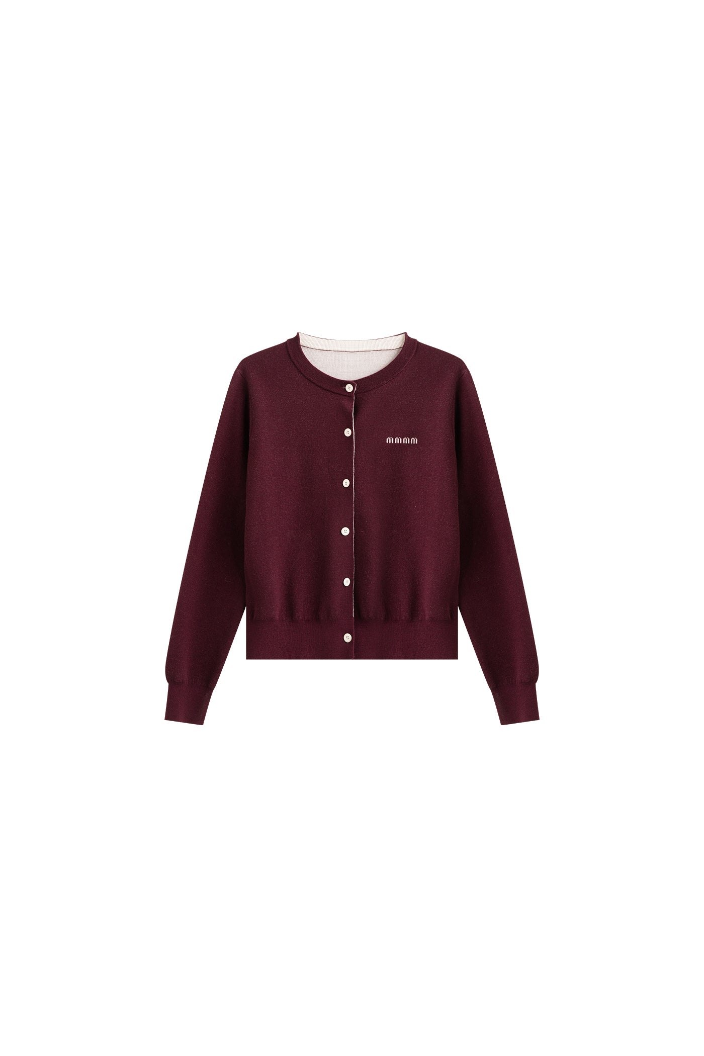 KAMILAN Women's French-Style Short Wool Knit Cardigan – 2025 Autumn New Elegant Sweater Jacket Top