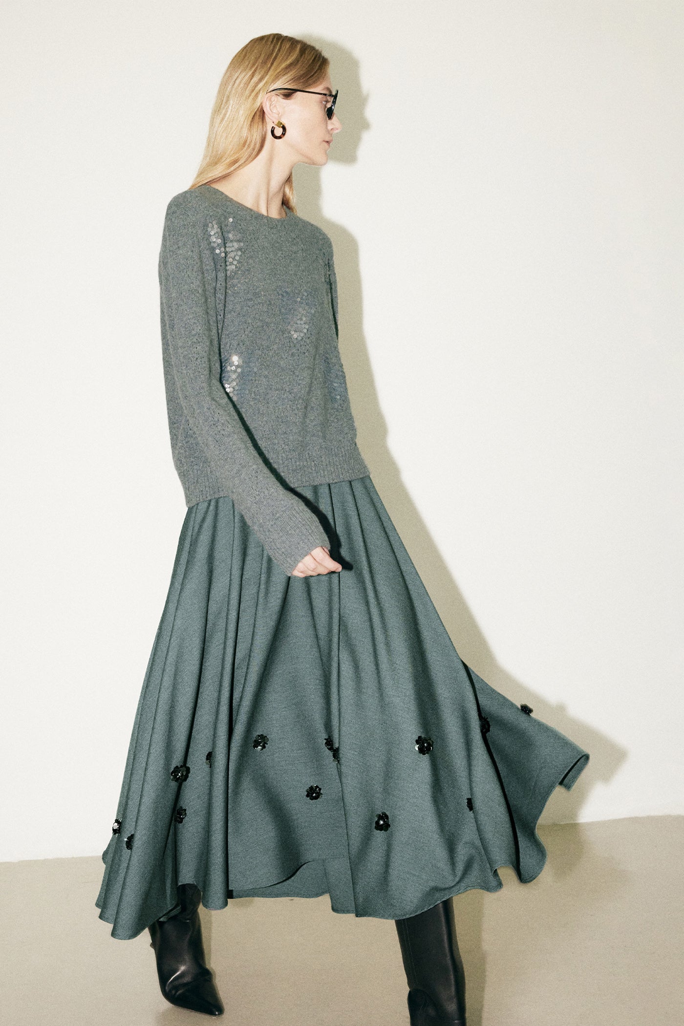 KAMILAN Women’s Wool Sweater – 2025 Autumn New Arrival, Soft Knit Base Layer Top