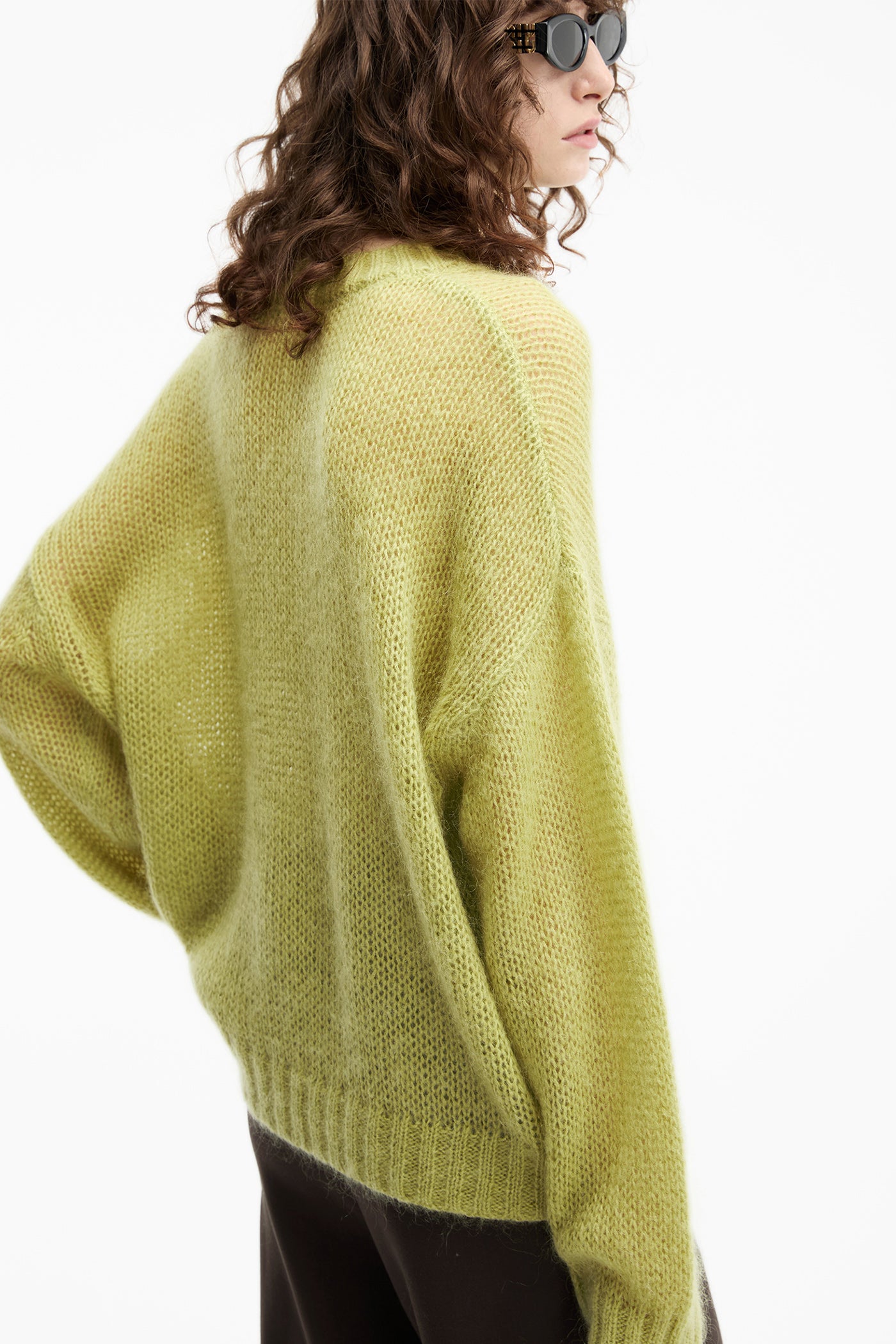 KAMILAN Elegant Long-Sleeve Wool Sweater for Women — 2025 Autumn New Casual Knit Top