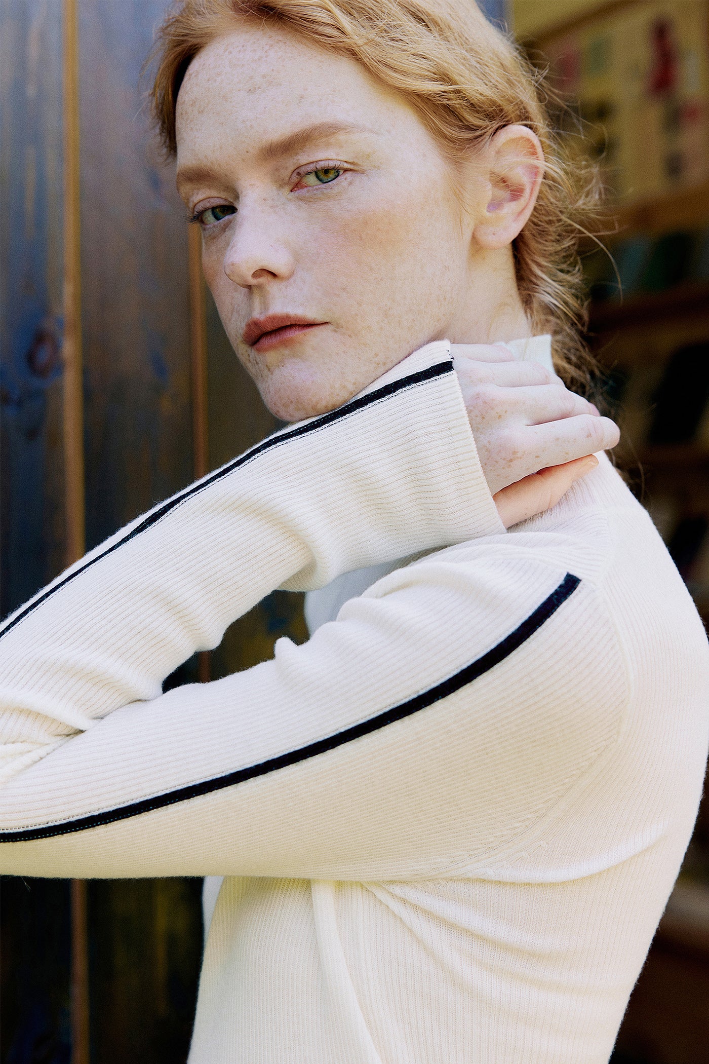 KAMILAN Women's Slim-Fit Turtleneck Wool Sweater – 2025 Autumn New Elegant Knit Base Layer Top