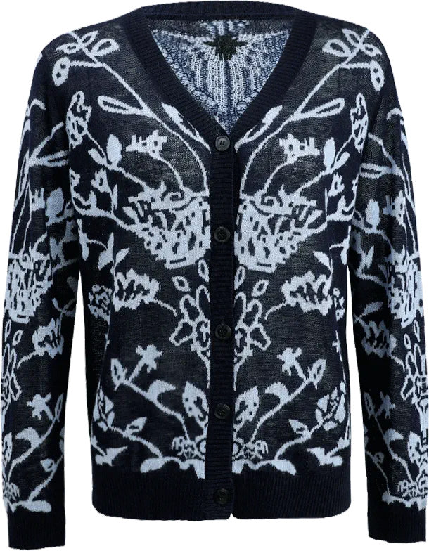 KAMILAN Women's V-Neck Knit Cardigan – 2025 Autumn New Short Fashion Versatile Sweater Jacket