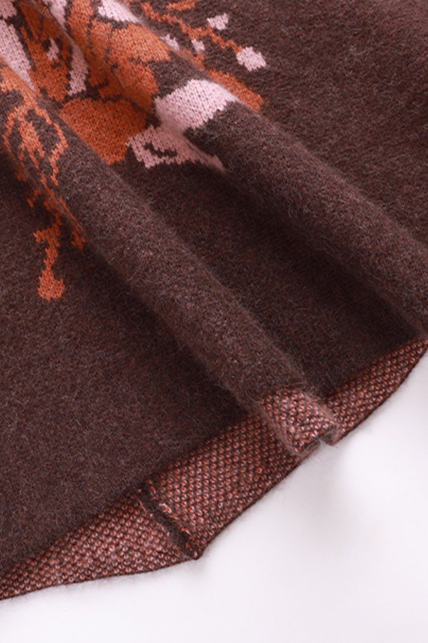 KAMILAN Women's Vintage Wool Knit Cardigan – 2025 Autumn New Long Loose Knitwear Coat Sweater