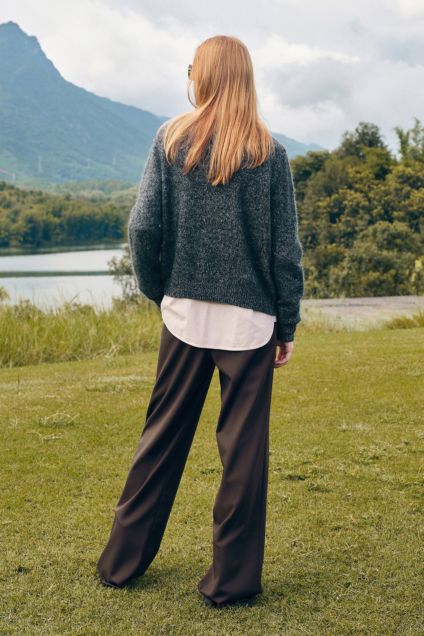 KAMILAN Women's Short Cashmere Cardigan – 2025 Autumn New Knit Sweater Jacket Top