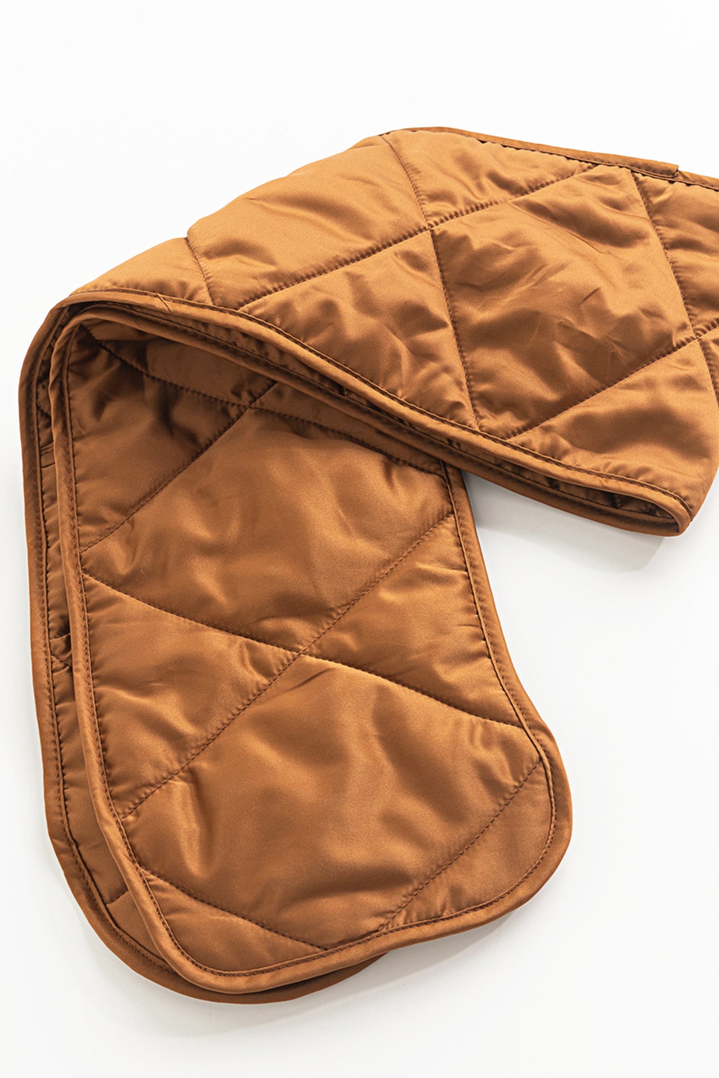 KAMILAN Women's Maillard Cotton Coat – 2025 Winter Scarf-Collar Padded Jacket