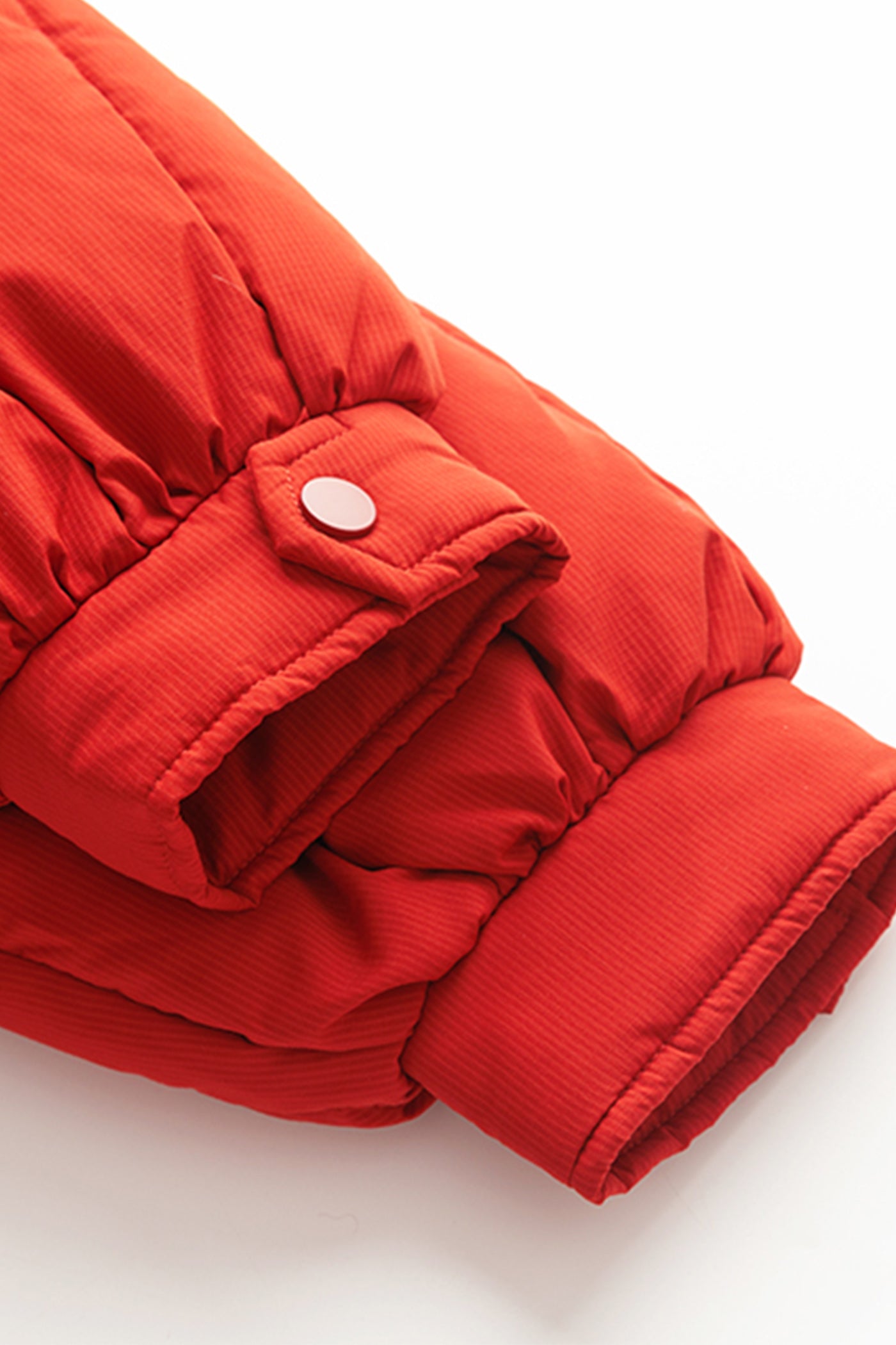 KAMILAN Women's Red Down Coat – 2025 Winter Mid-Length Warm Puffer Jacket with White Duck Down