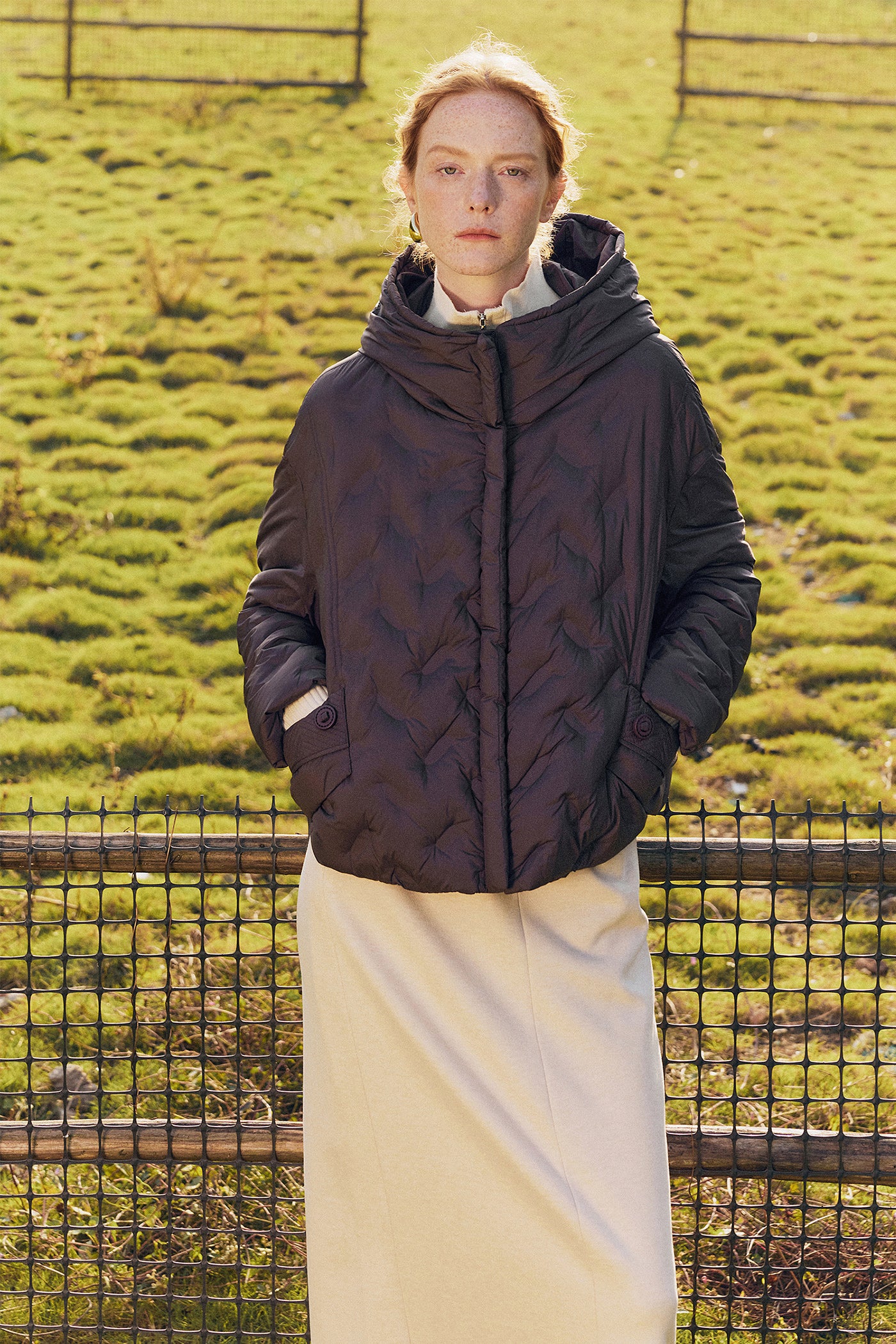 KAMILAN Women's Short Down Jacket – 2025 Winter New Fashion Casual White Duck Down Hooded Coat