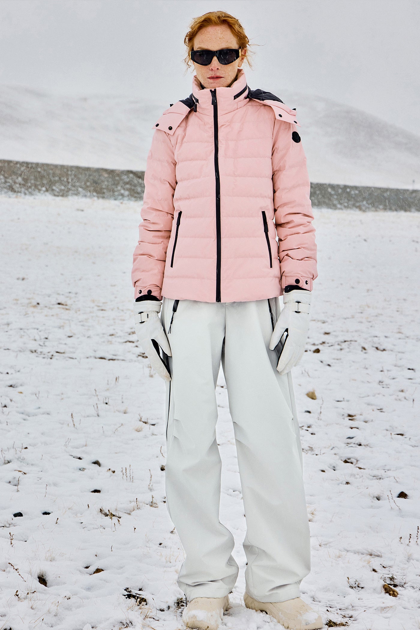 KAMILAN Short Outdoor Sports Down Jacket for Women in Winter