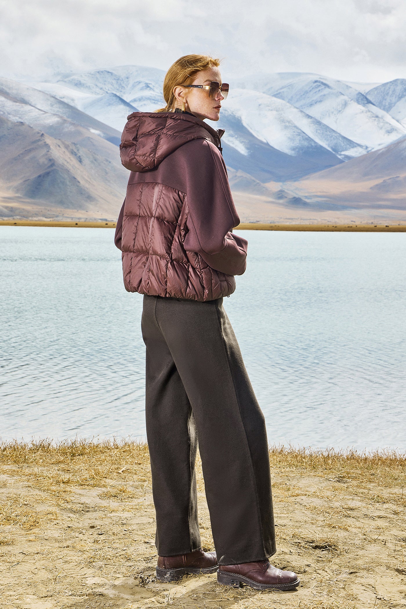 KAMILAN Short-Length Hooded Down Coat with Premium White Duck Down — 2025 Winter New Arrivals