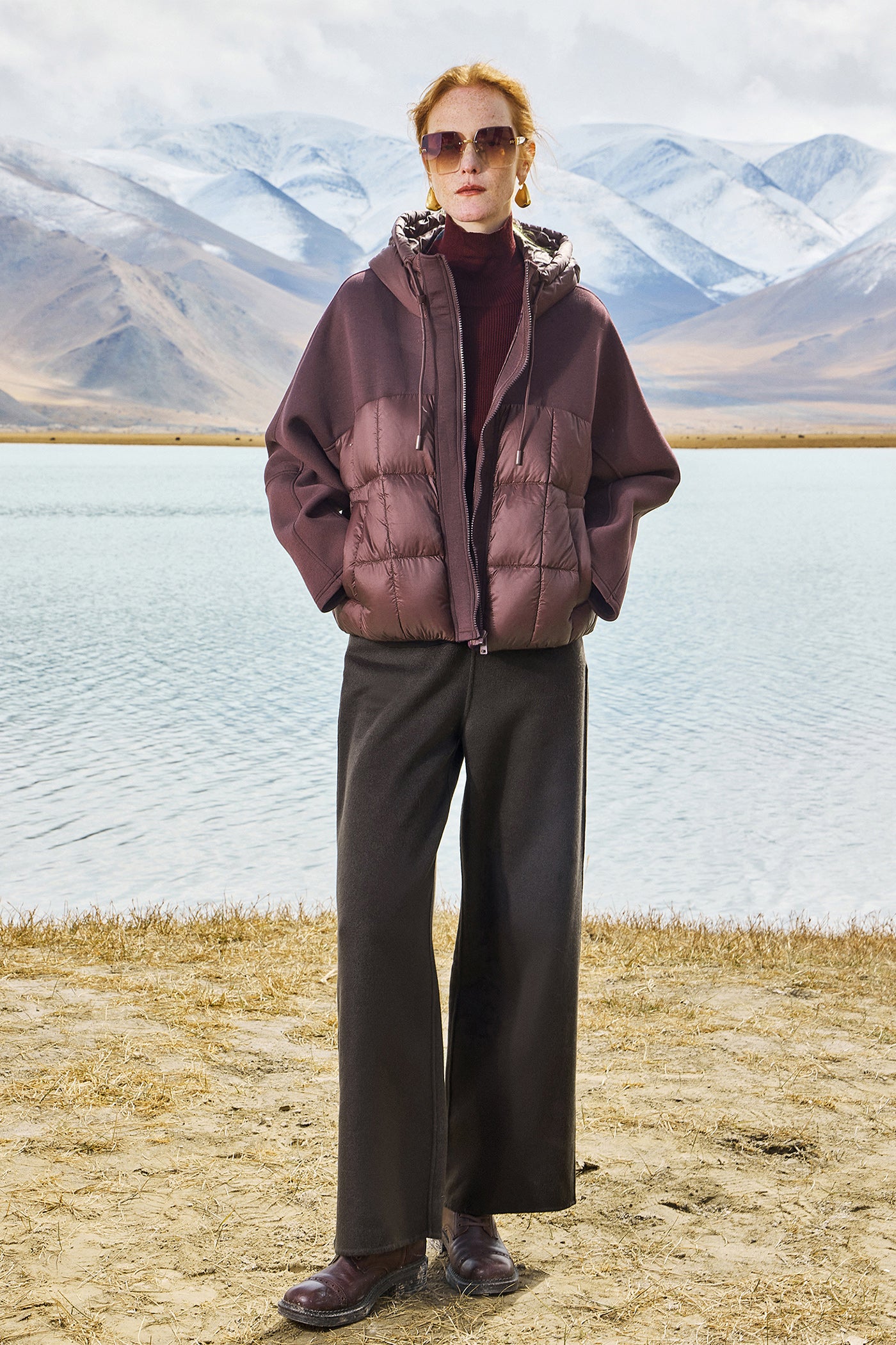 KAMILAN Short-Length Hooded Down Coat with Premium White Duck Down — 2025 Winter New Arrivals