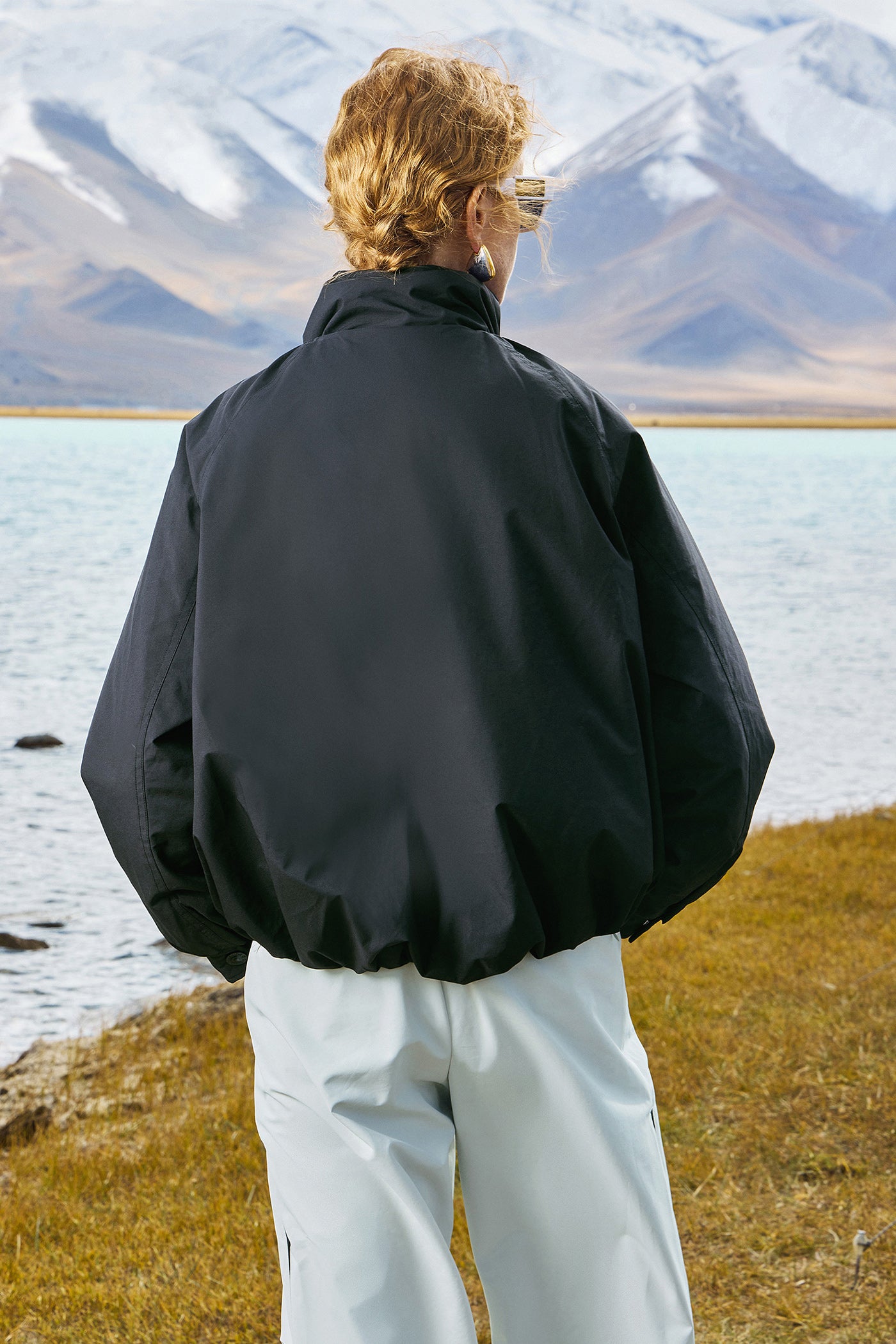 KAMILAN Short Outdoor Sports White Goose Down Jacket