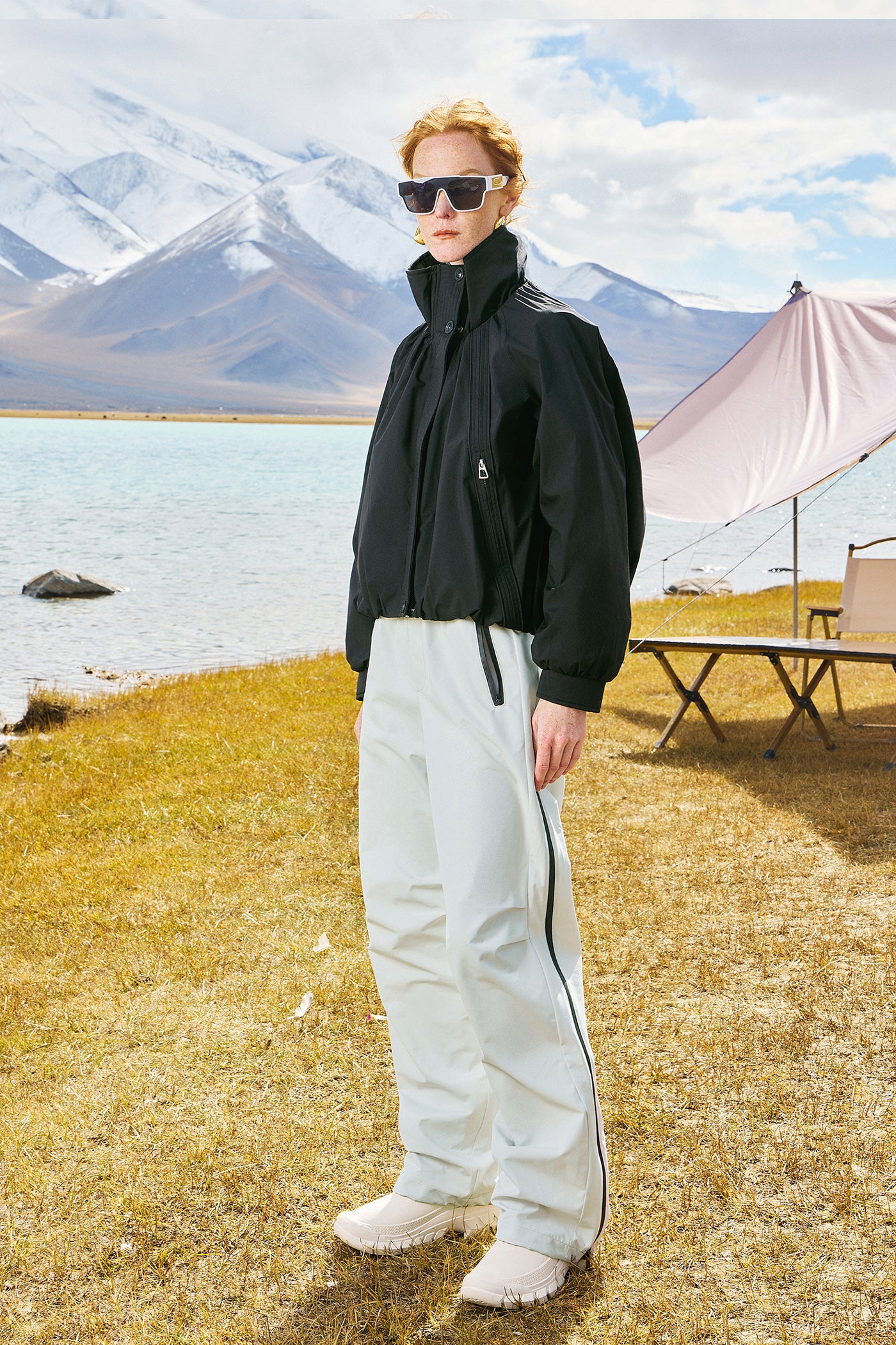 KAMILAN Short Outdoor Sports White Goose Down Jacket